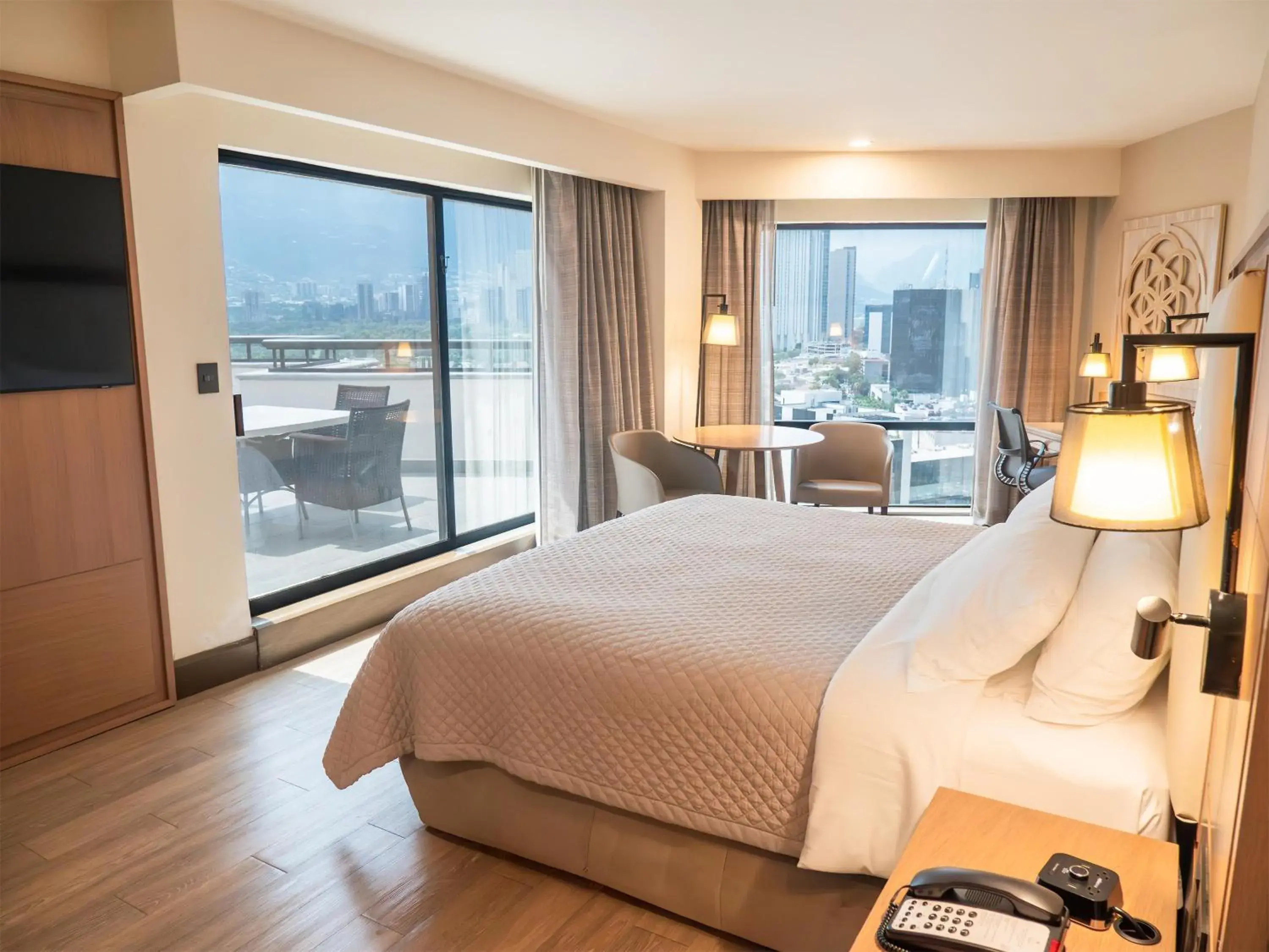 Bed in MS Milenium Monterrey Curio Collection by Hilton Bed in MS Milenium Monterrey Curio Collection by Hilton