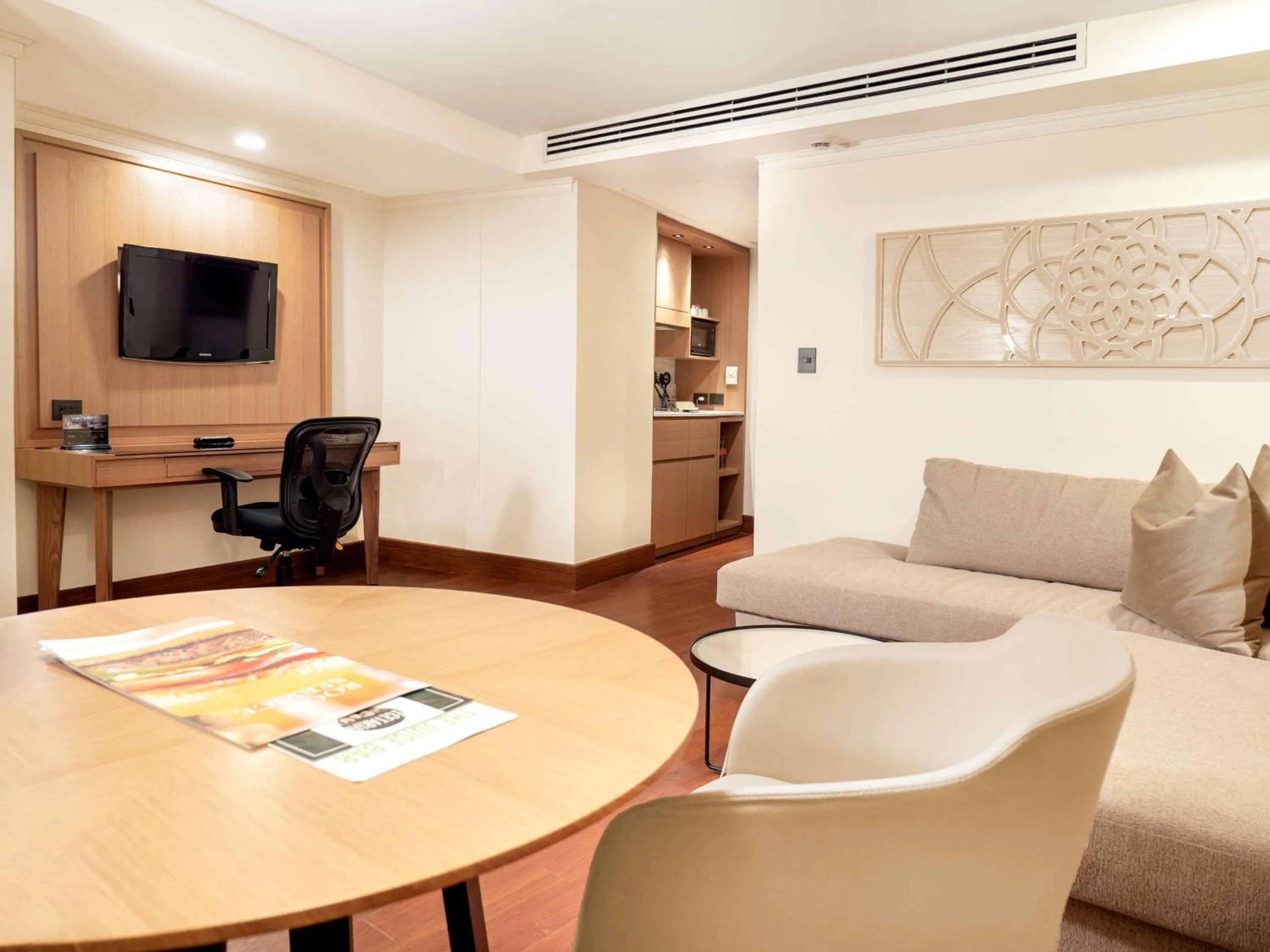 Living room in MS Milenium Monterrey Curio Collection by Hilton