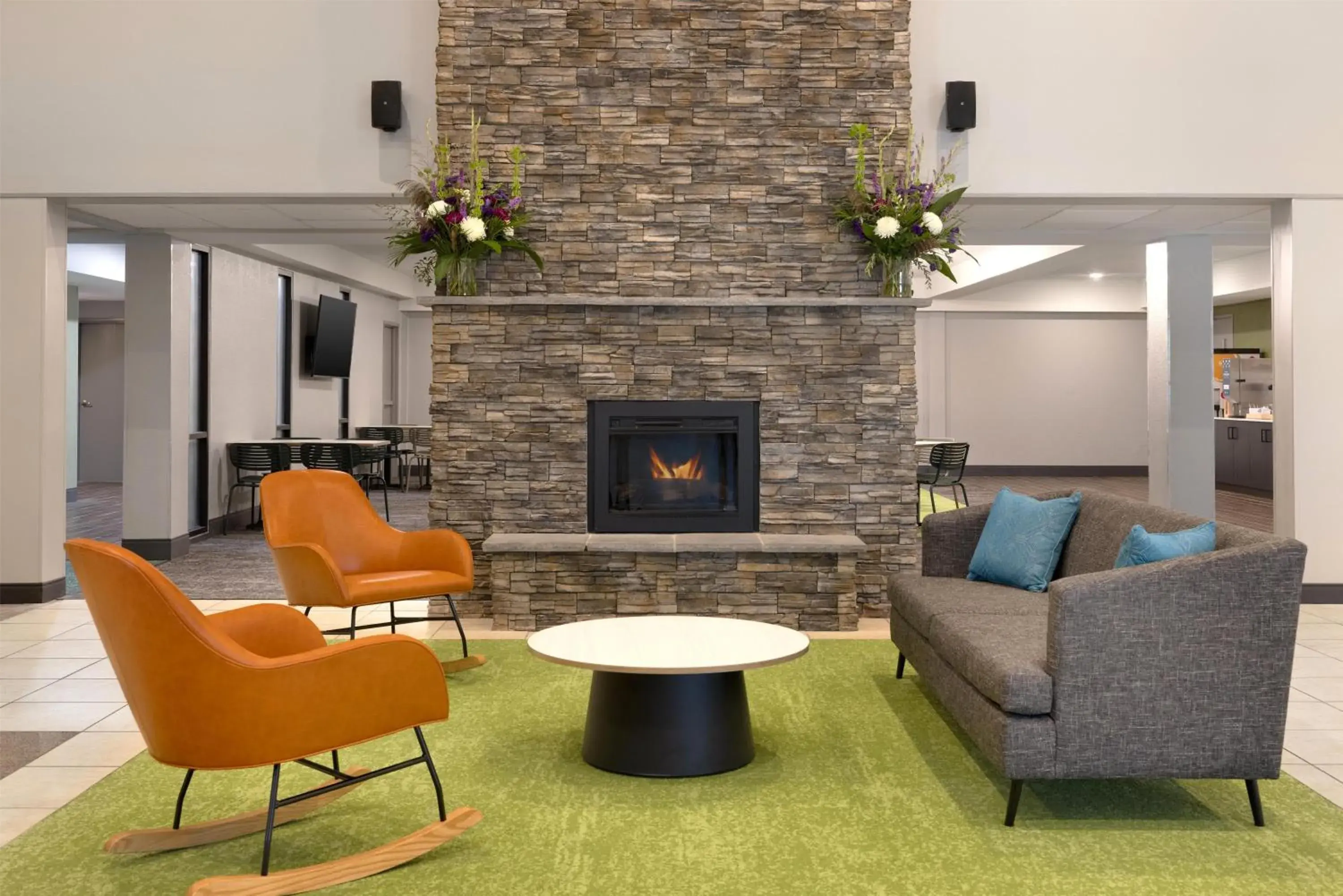 Lobby or reception in Spark By Hilton Ames Lobby or reception in Spark By Hilton Ames