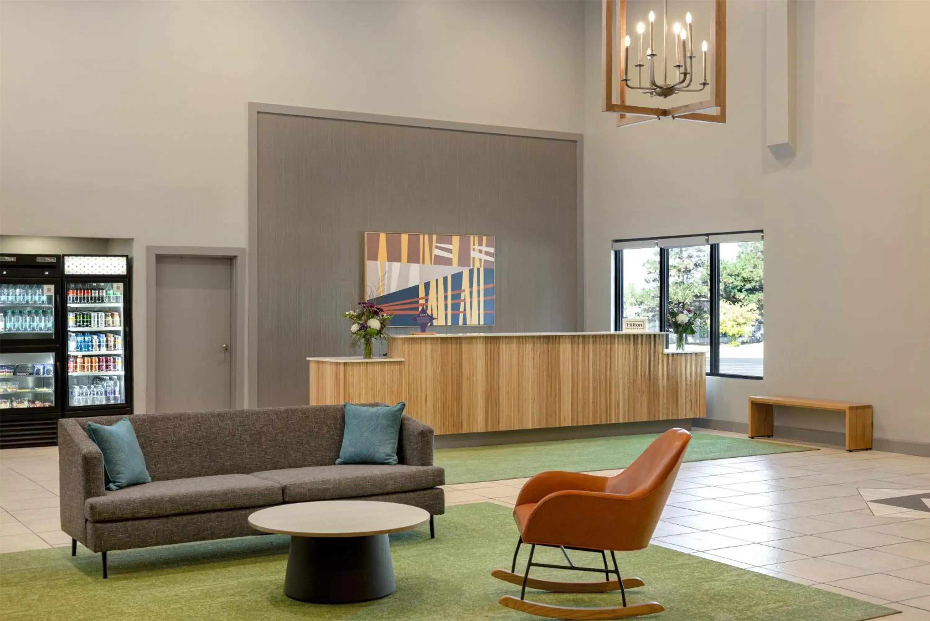 Lobby or reception in Spark By Hilton Ames Lobby or reception in Spark By Hilton Ames