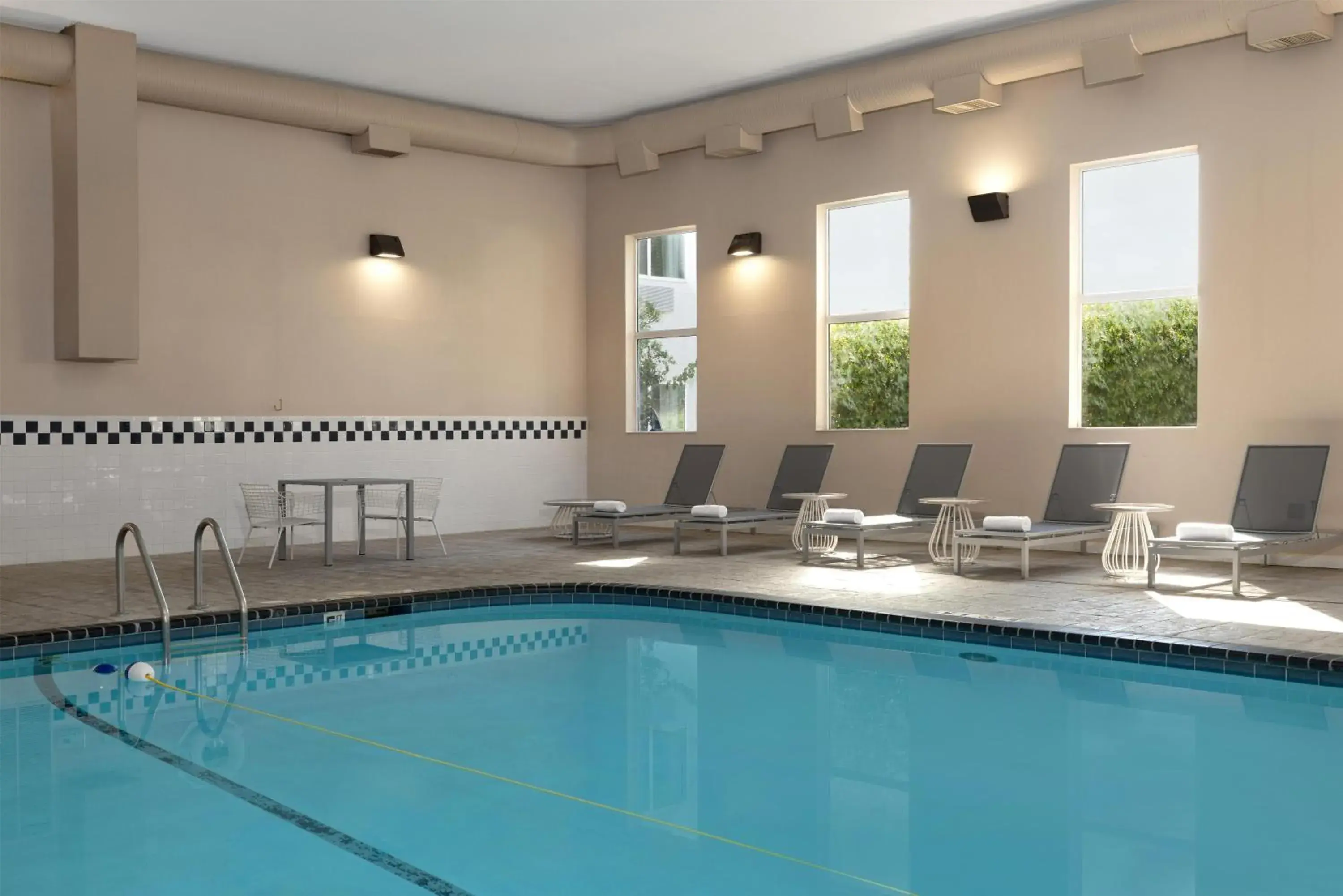 Pool view in Spark By Hilton Ames Pool view in Spark By Hilton Ames