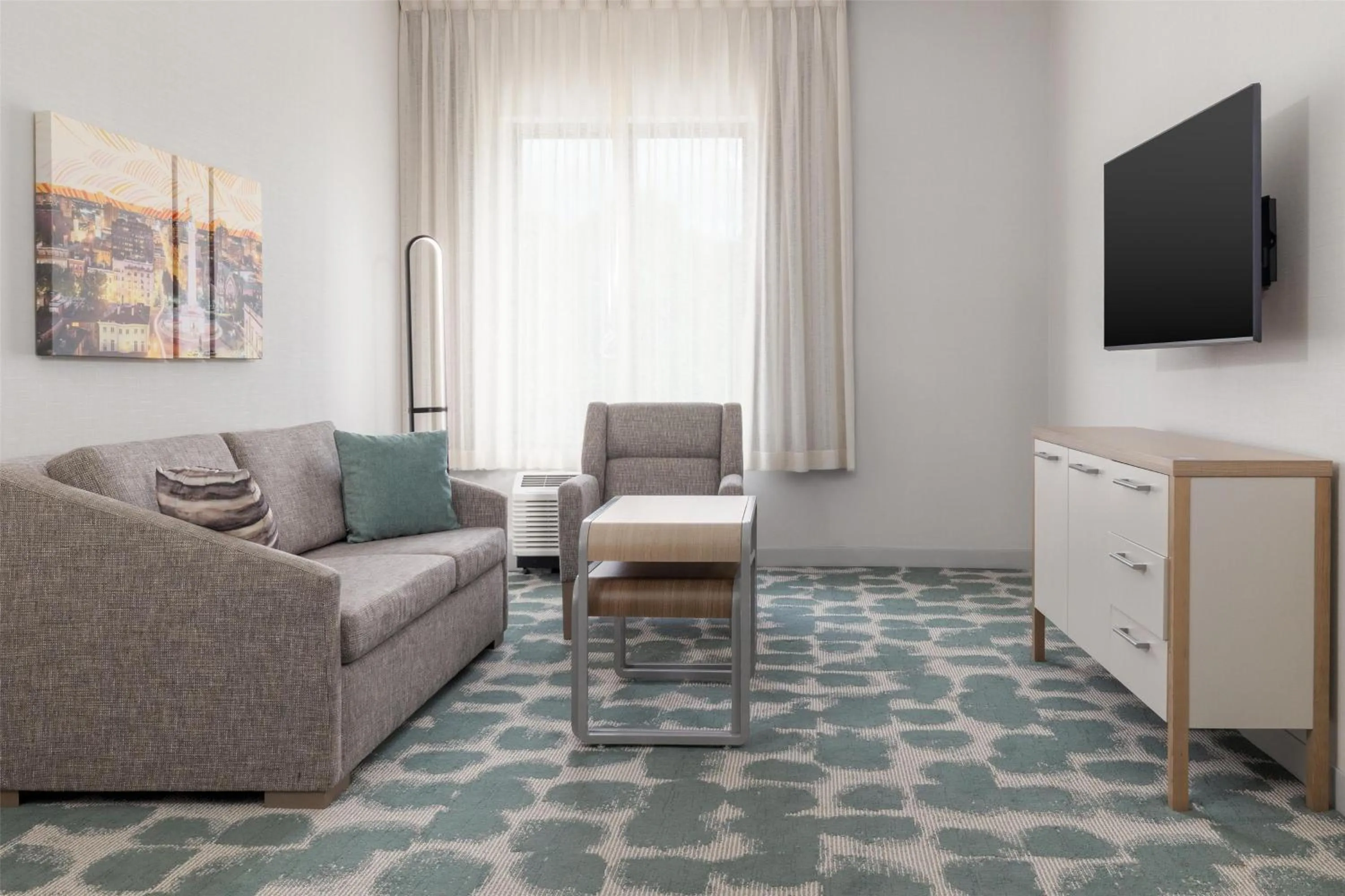Living room in Homewood Suites by Hilton Baltimore - Arundel Mills
