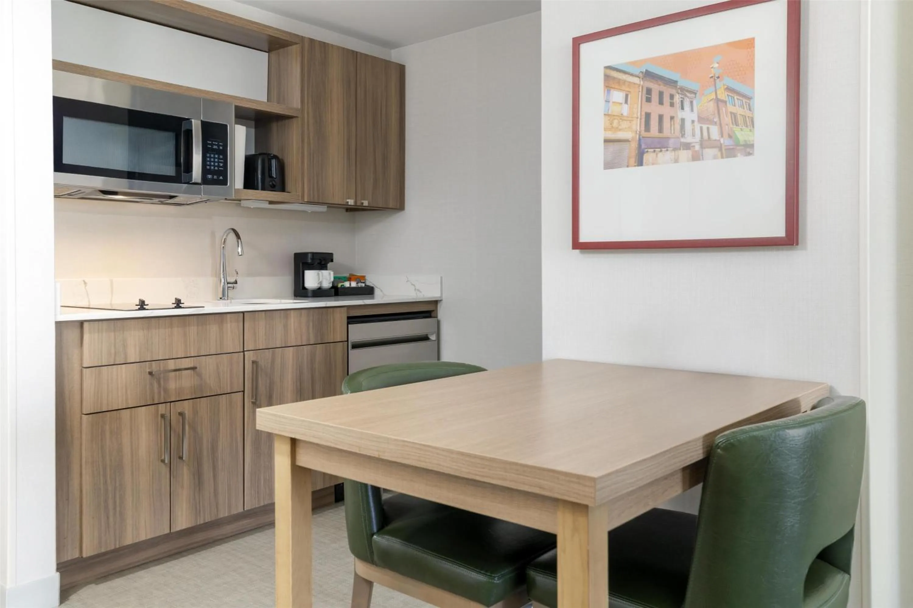 Kitchen or kitchenette in Homewood Suites by Hilton Baltimore - Arundel Mills