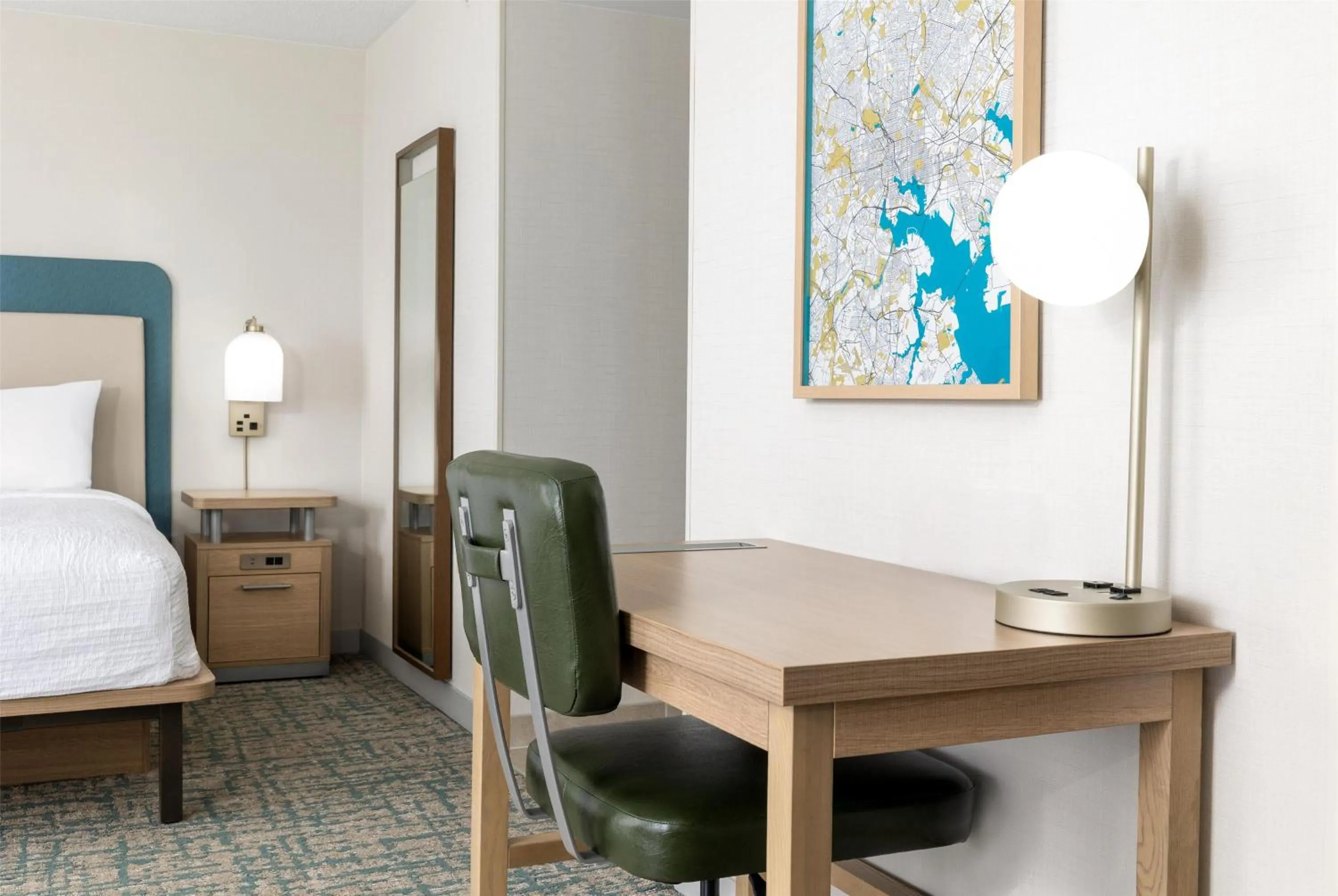 Bedroom, Bed in Homewood Suites by Hilton Baltimore - Arundel Mills