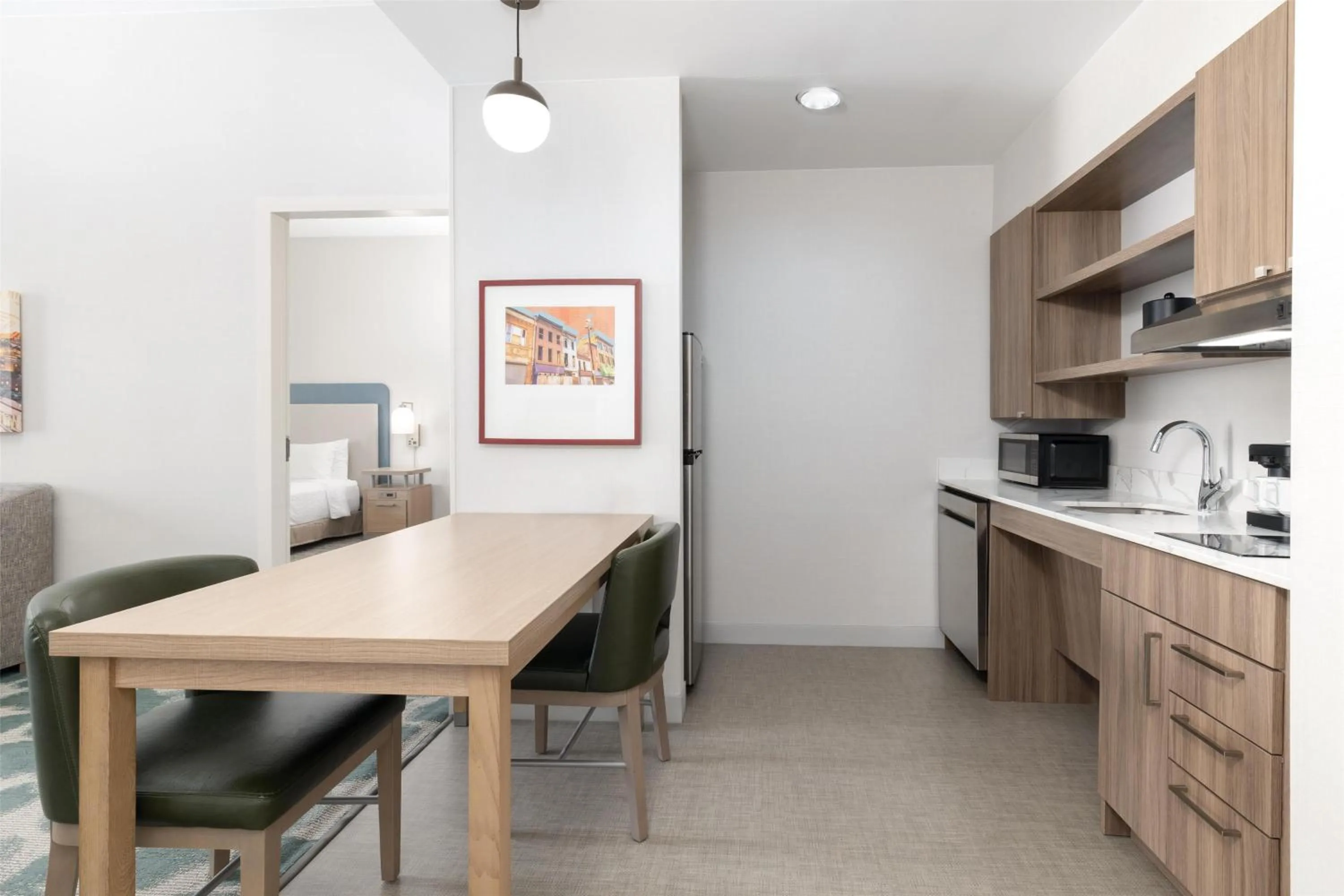 Kitchen or kitchenette in Homewood Suites by Hilton Baltimore - Arundel Mills