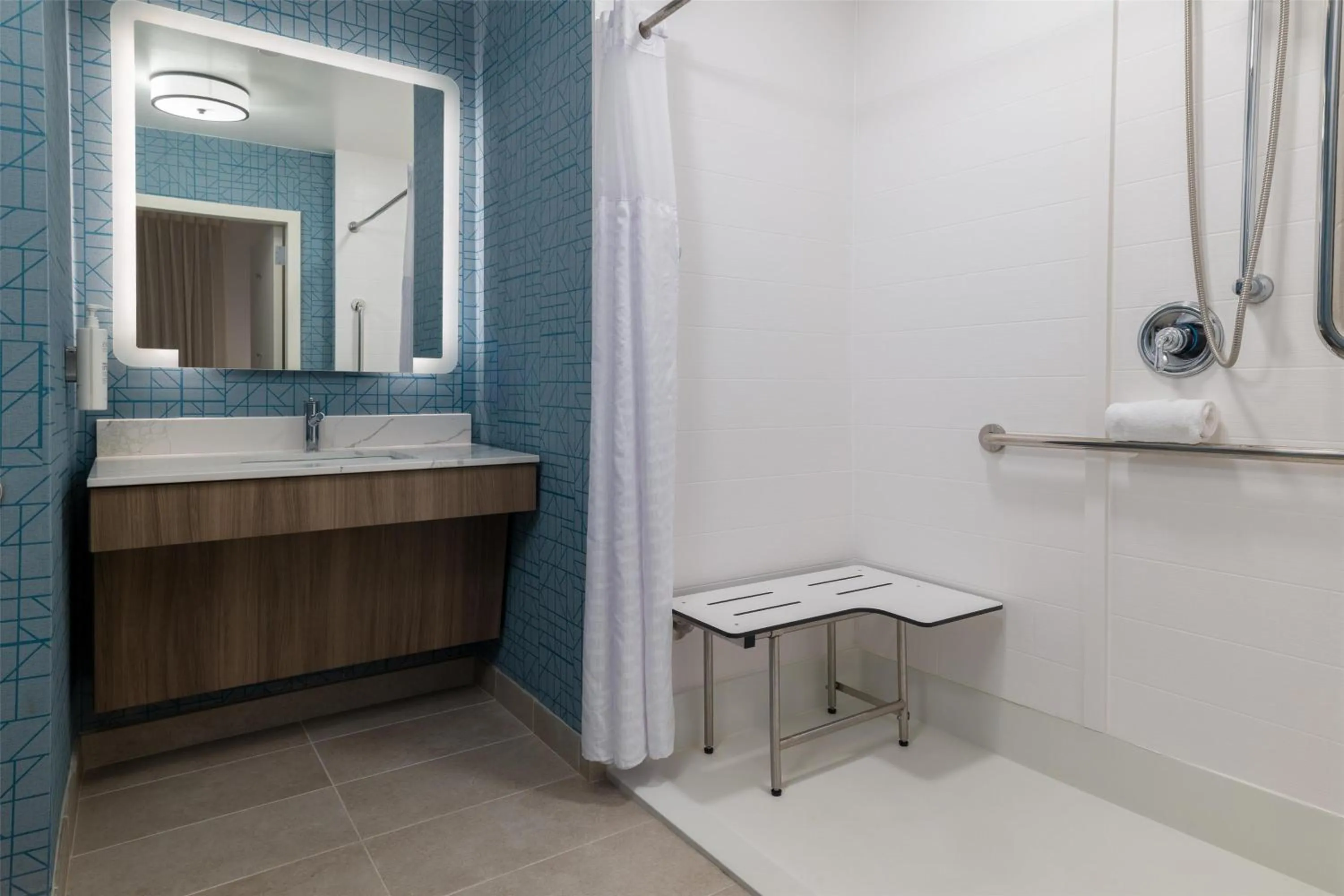 Bathroom in Homewood Suites by Hilton Baltimore - Arundel Mills