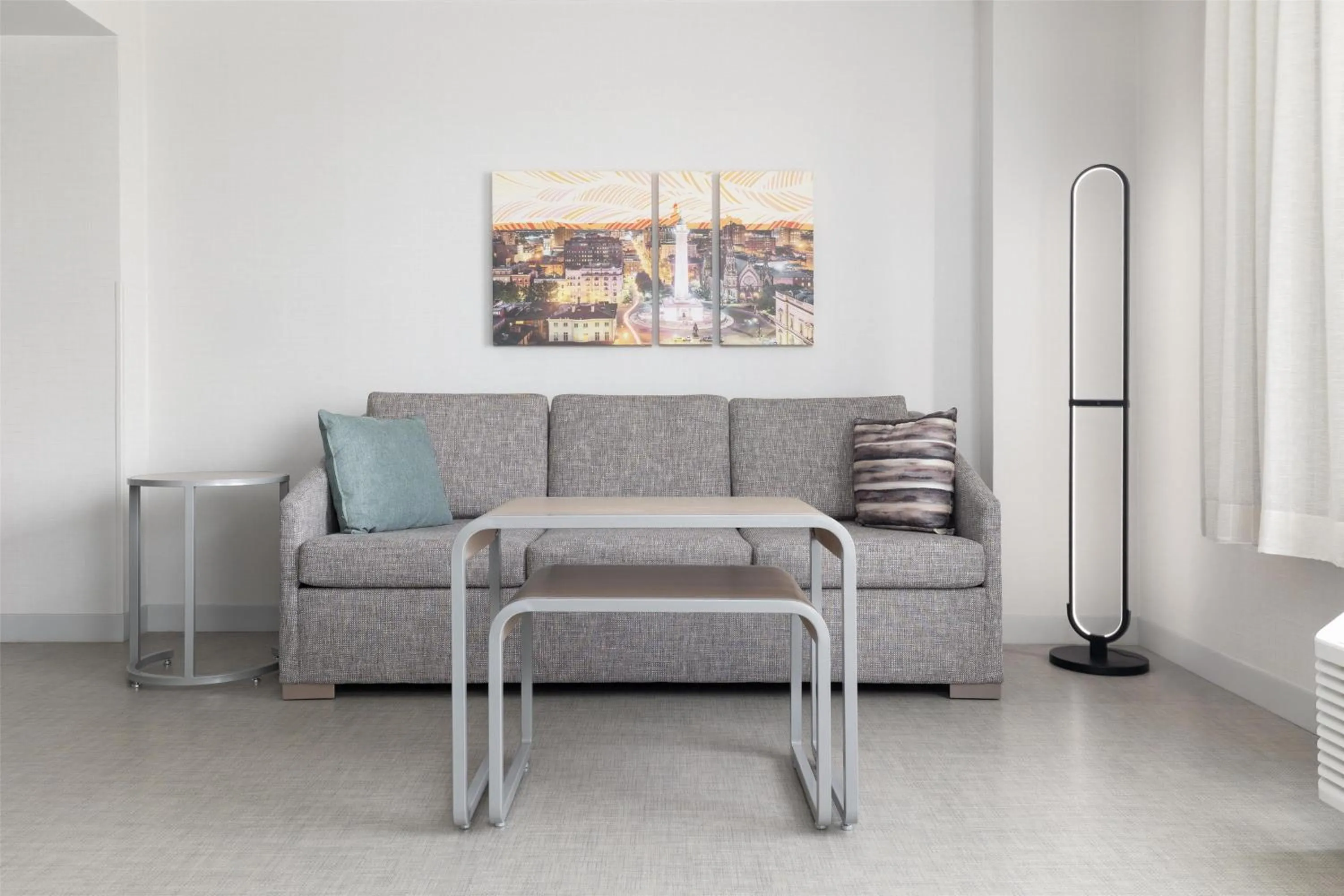 Living room in Homewood Suites by Hilton Baltimore - Arundel Mills