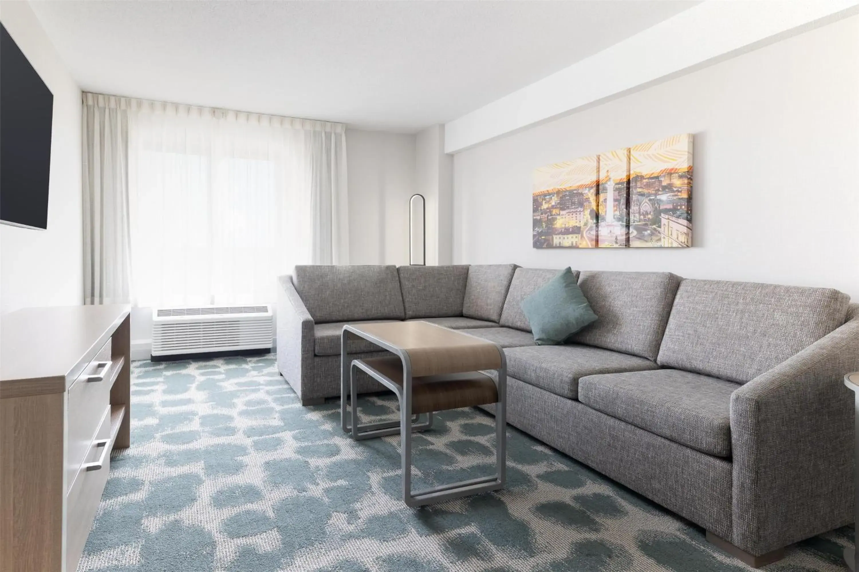 Living room in Homewood Suites by Hilton Baltimore - Arundel Mills Living room in Homewood Suites by Hilton Baltimore - Arundel Mills