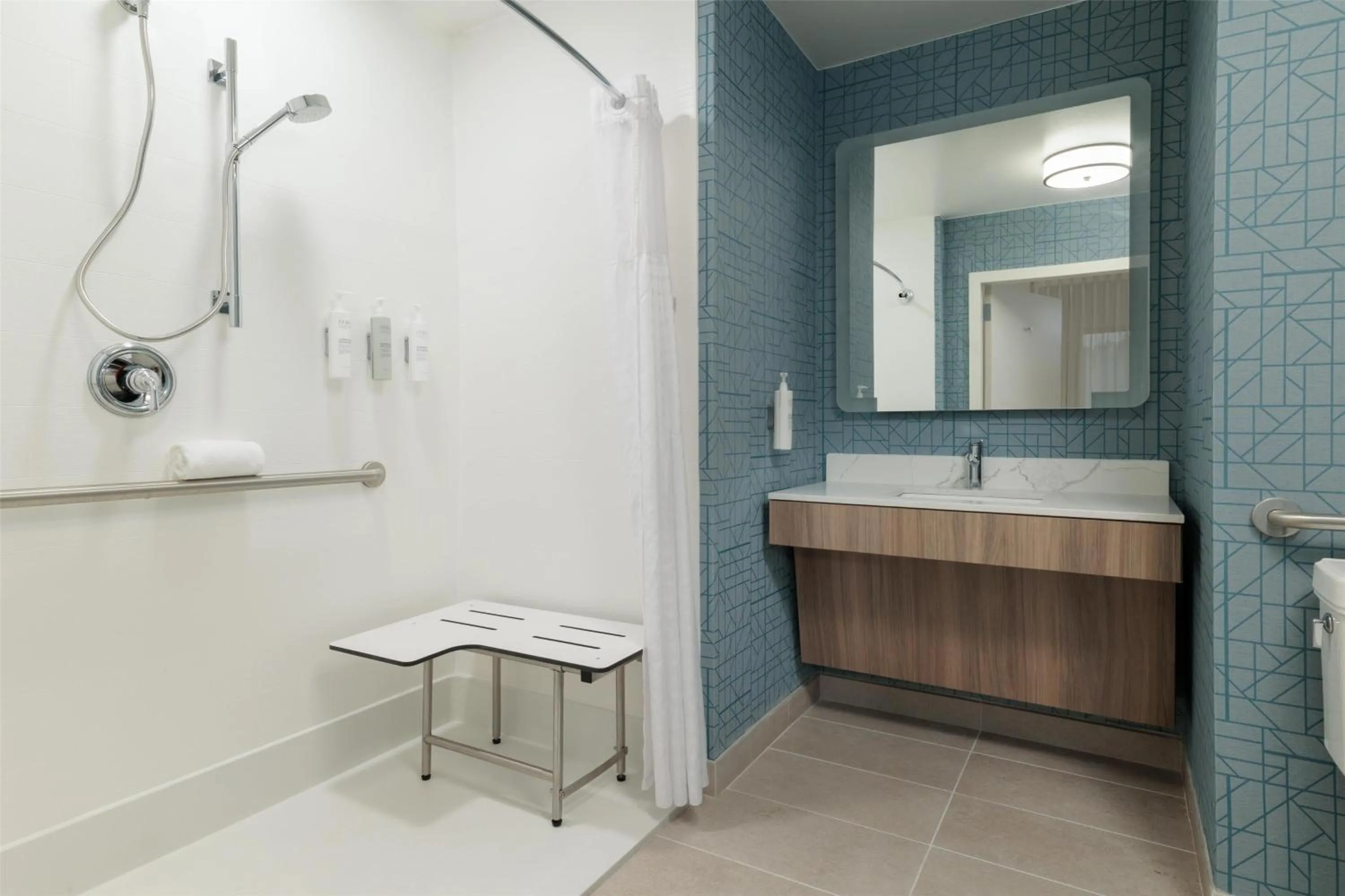 Bathroom in Homewood Suites by Hilton Baltimore - Arundel Mills