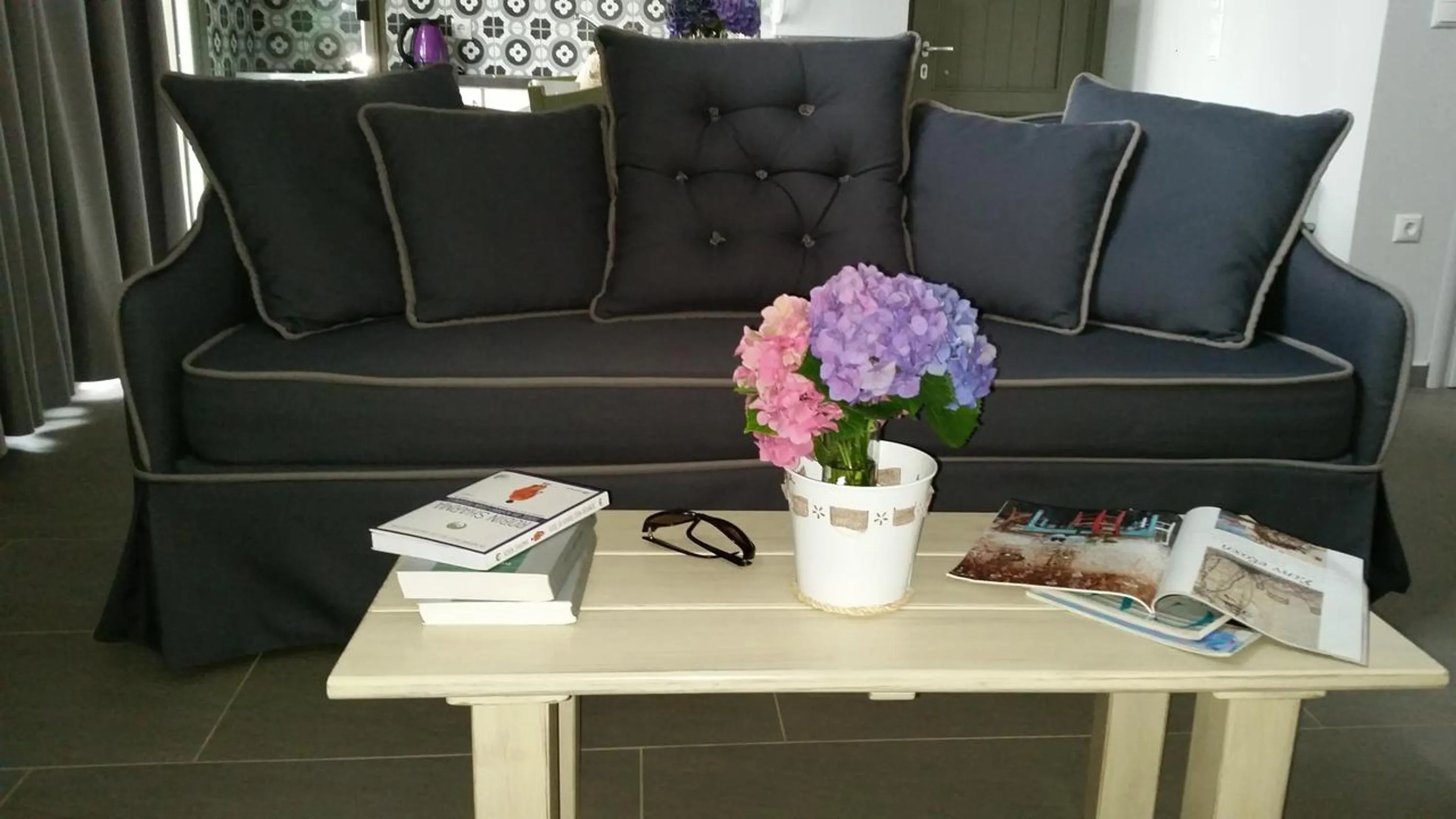 Seating area in Thea Houses