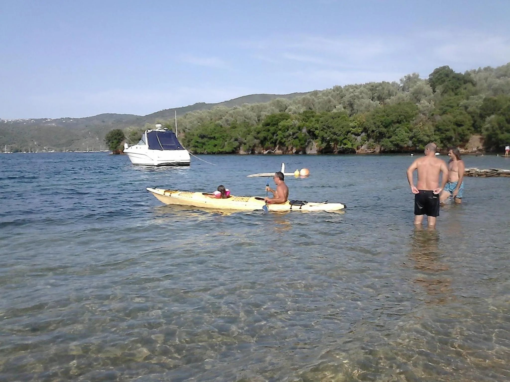 Beach in Thea Houses