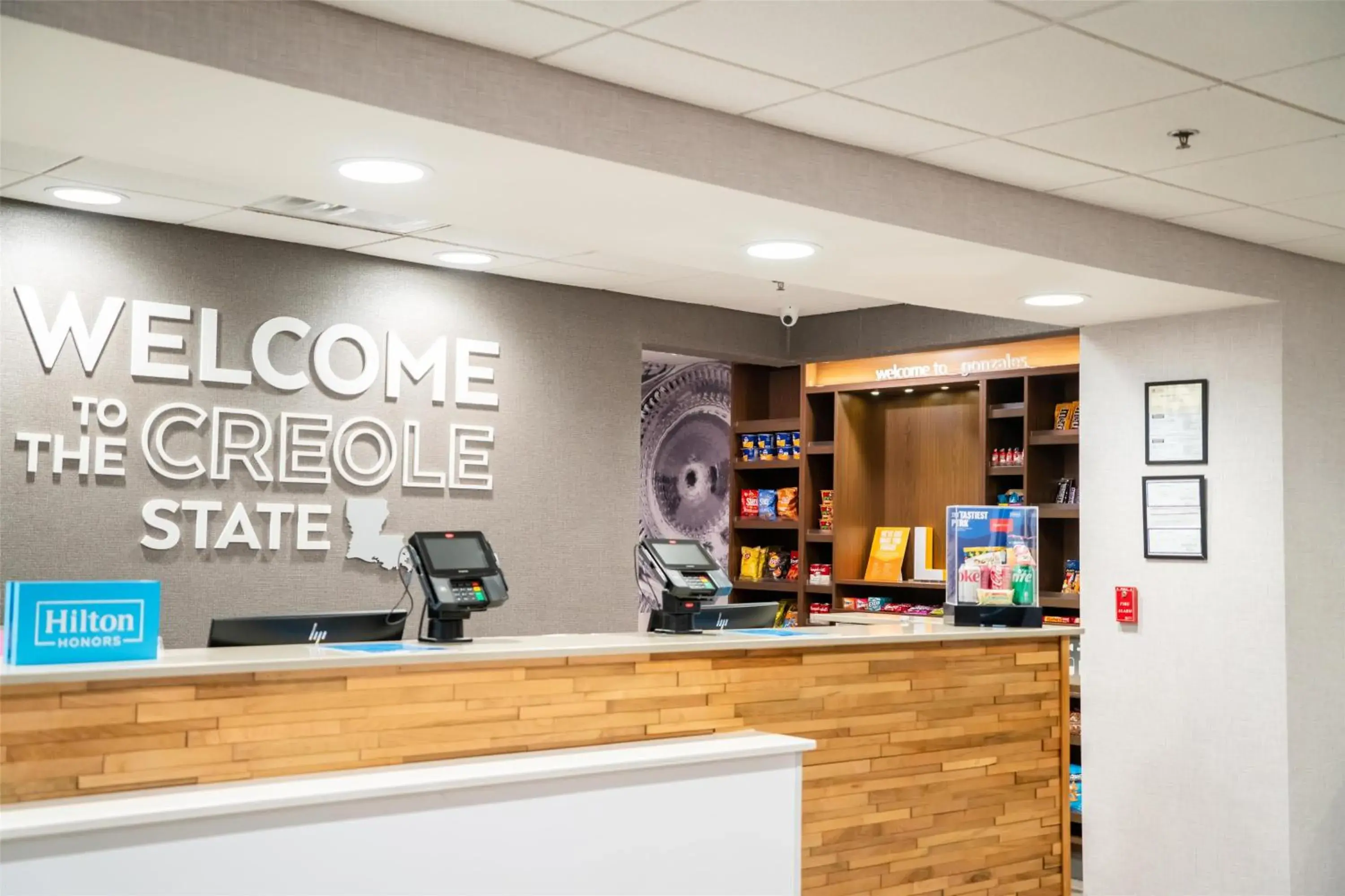 Lobby or reception in Hampton Inn Gonzales Lobby or reception in Hampton Inn Gonzales