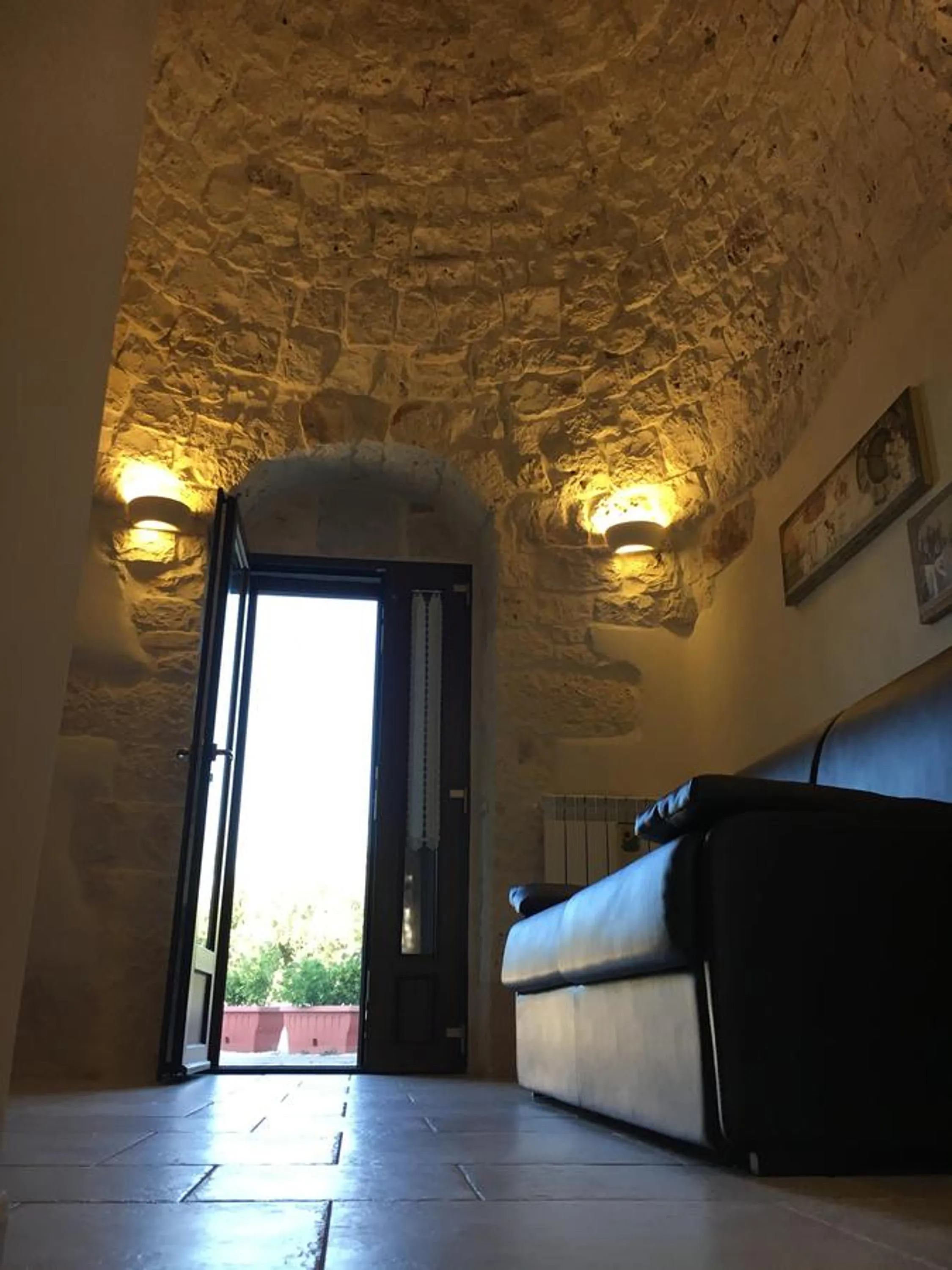 Living room in Il Trullo di Giulietta