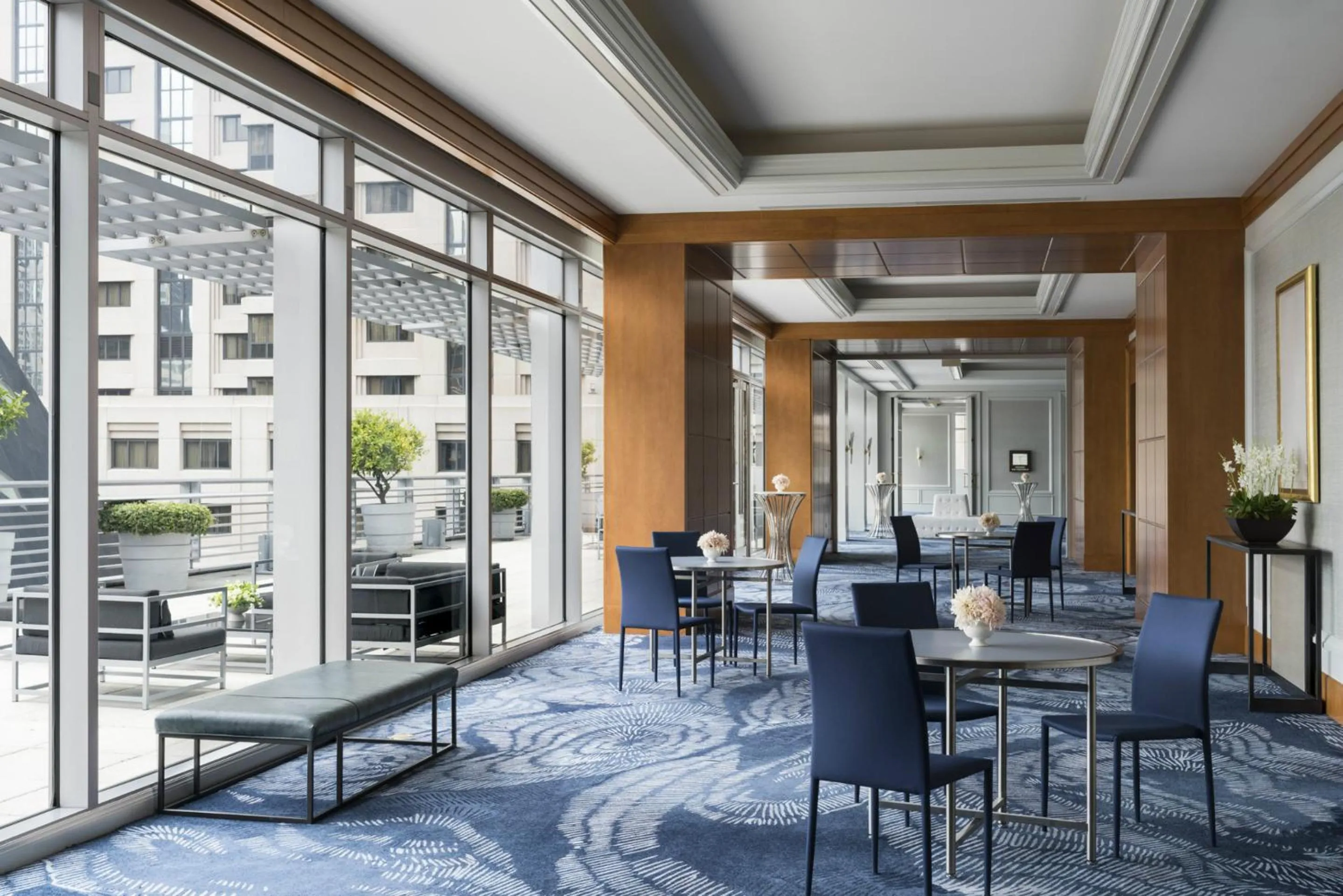 Patio in Four Seasons Hotel San Francisco