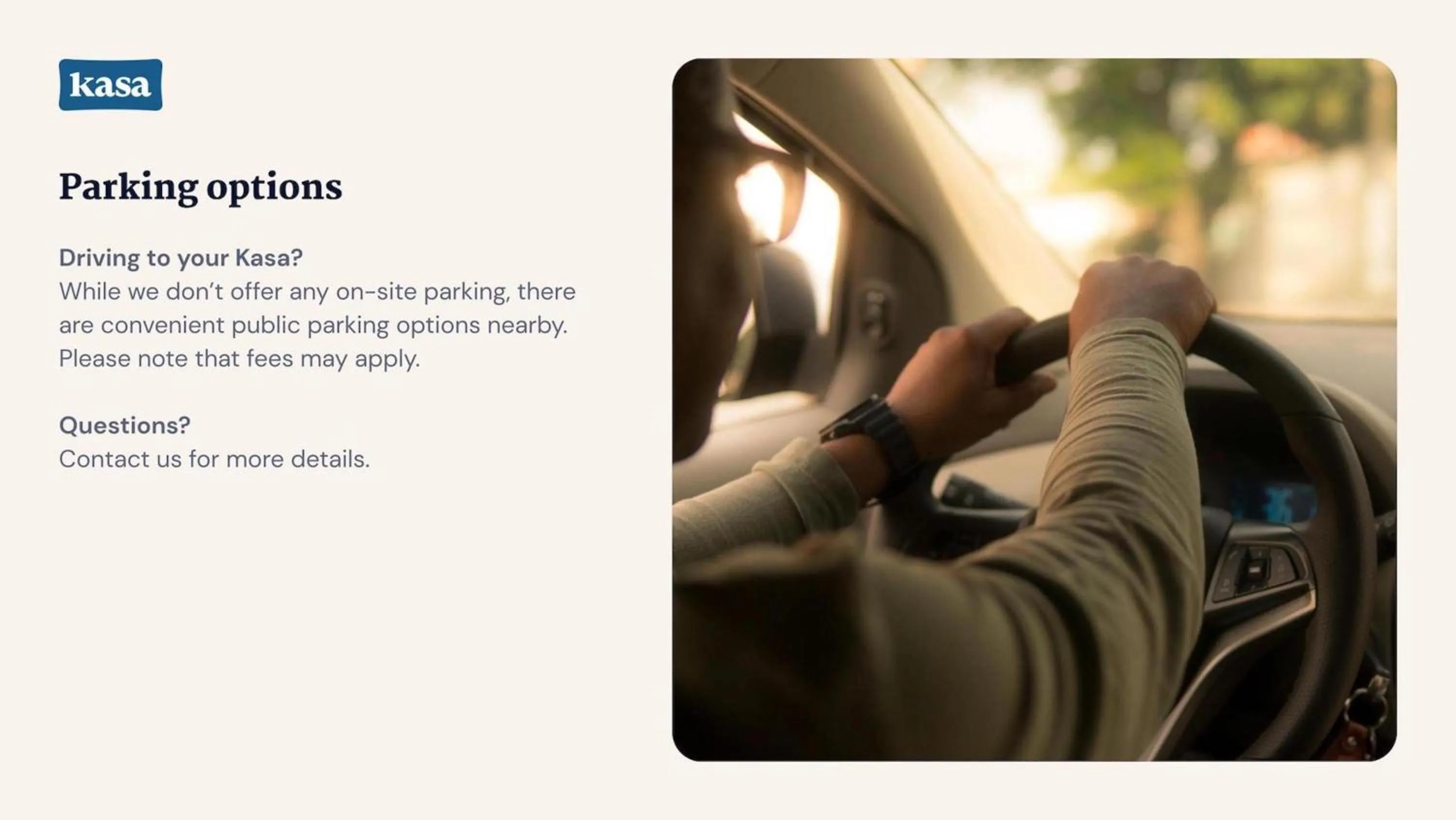 Text overlay in Sonder The Marin