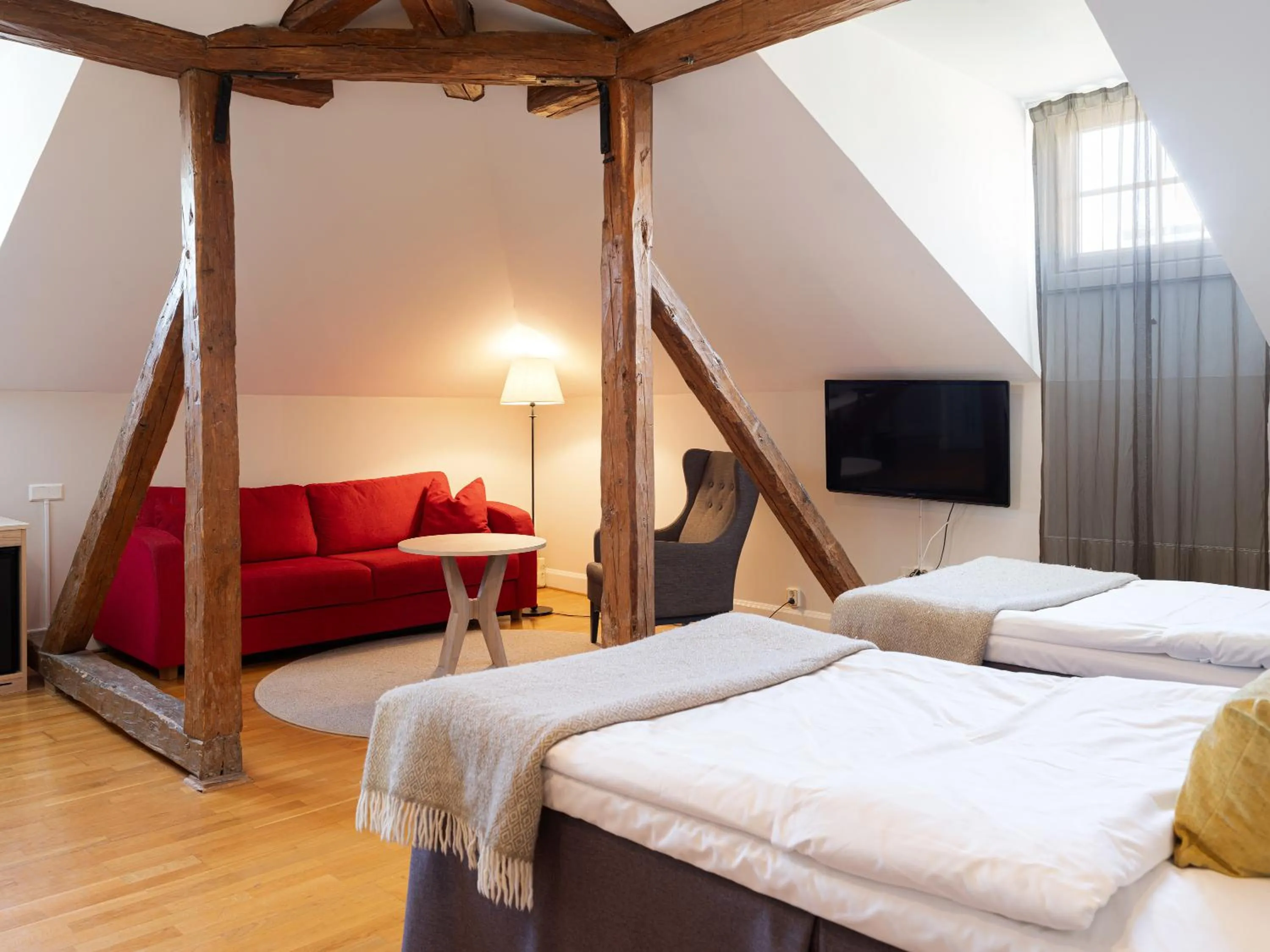 Living room, Bed in Elite Stora Hotellet Örebro