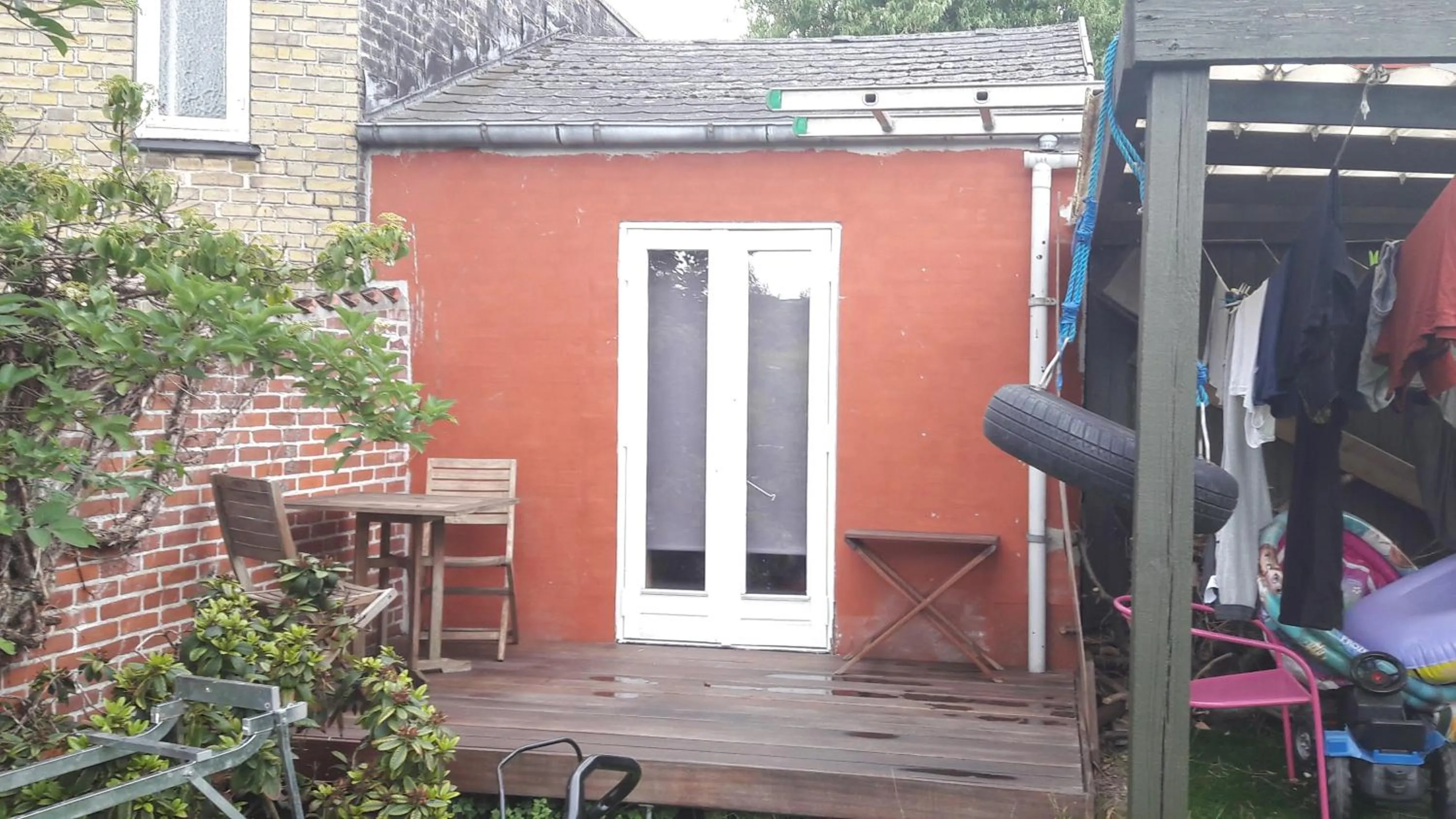 Patio in bedandshower