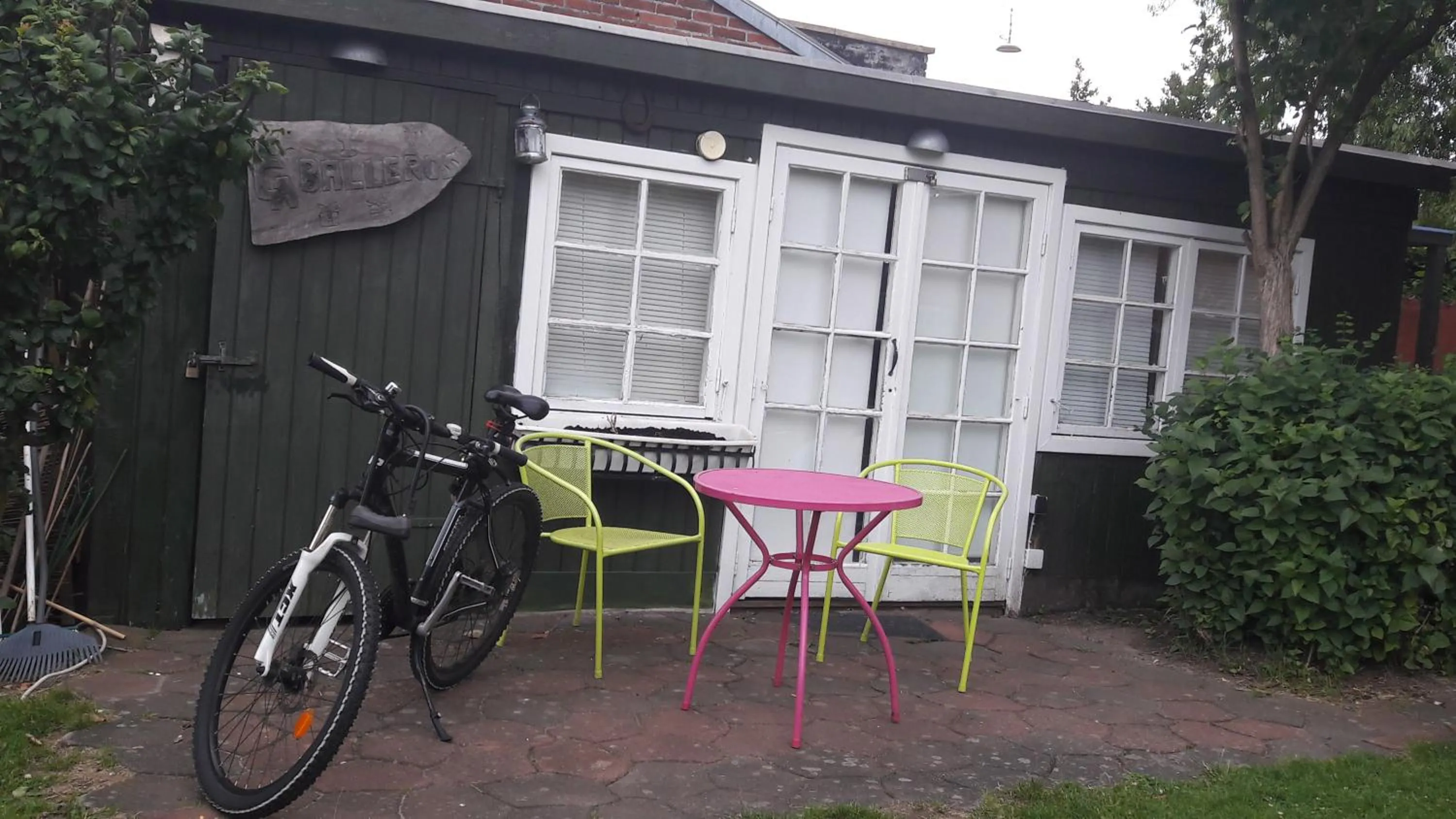 Patio in bedandshower