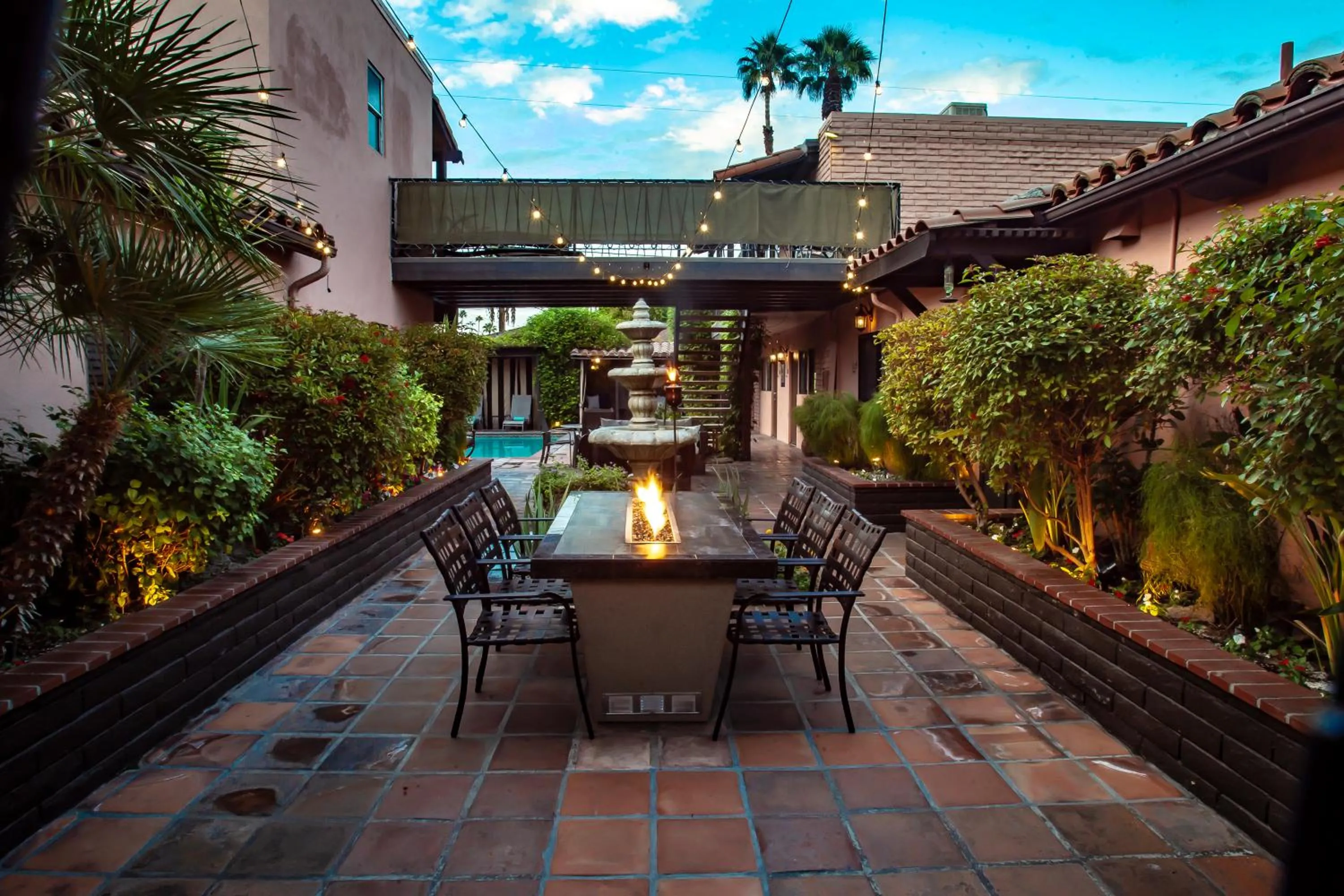 Facade/entrance in Hotel California