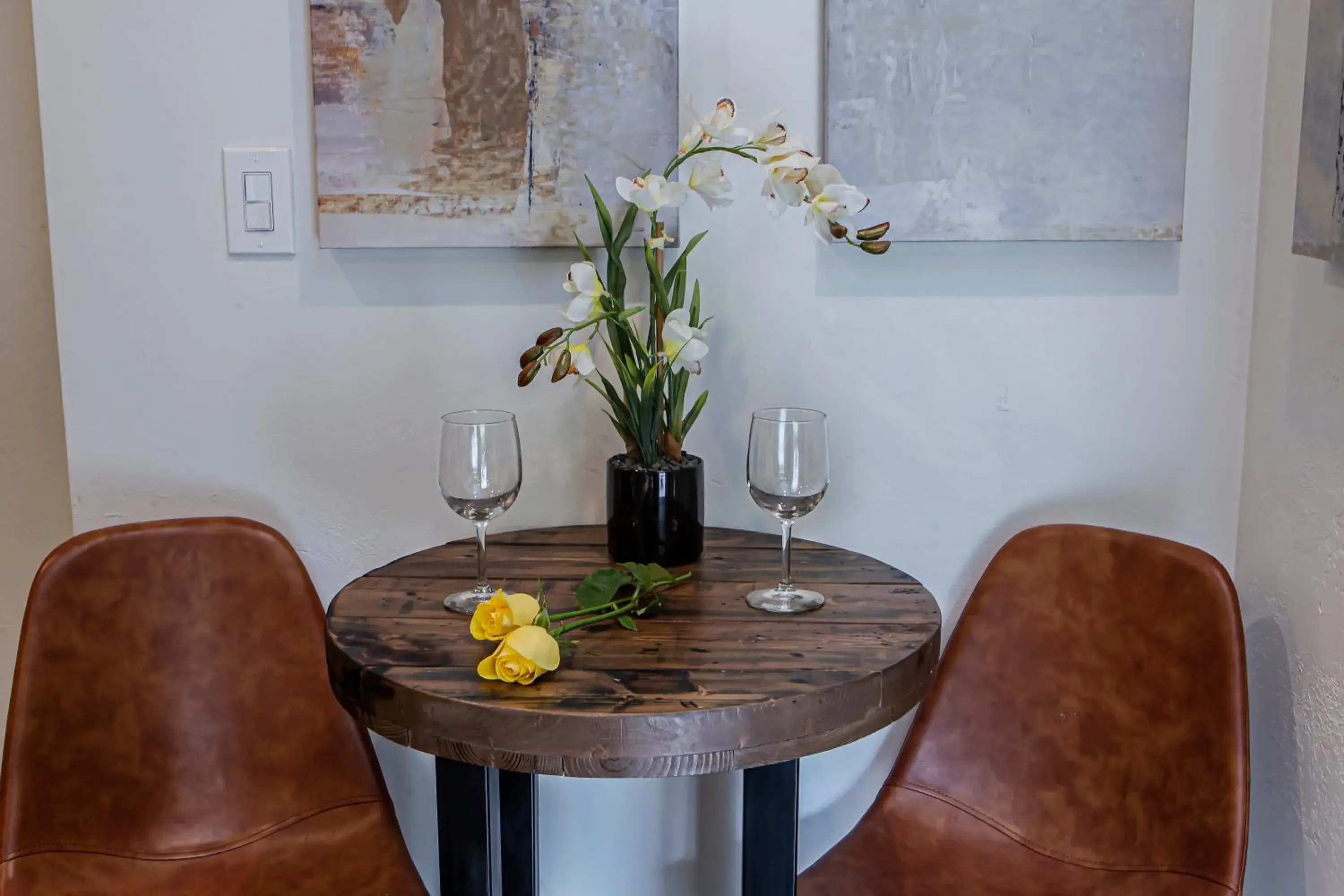 Seating area in Hotel California Seating area in Hotel California