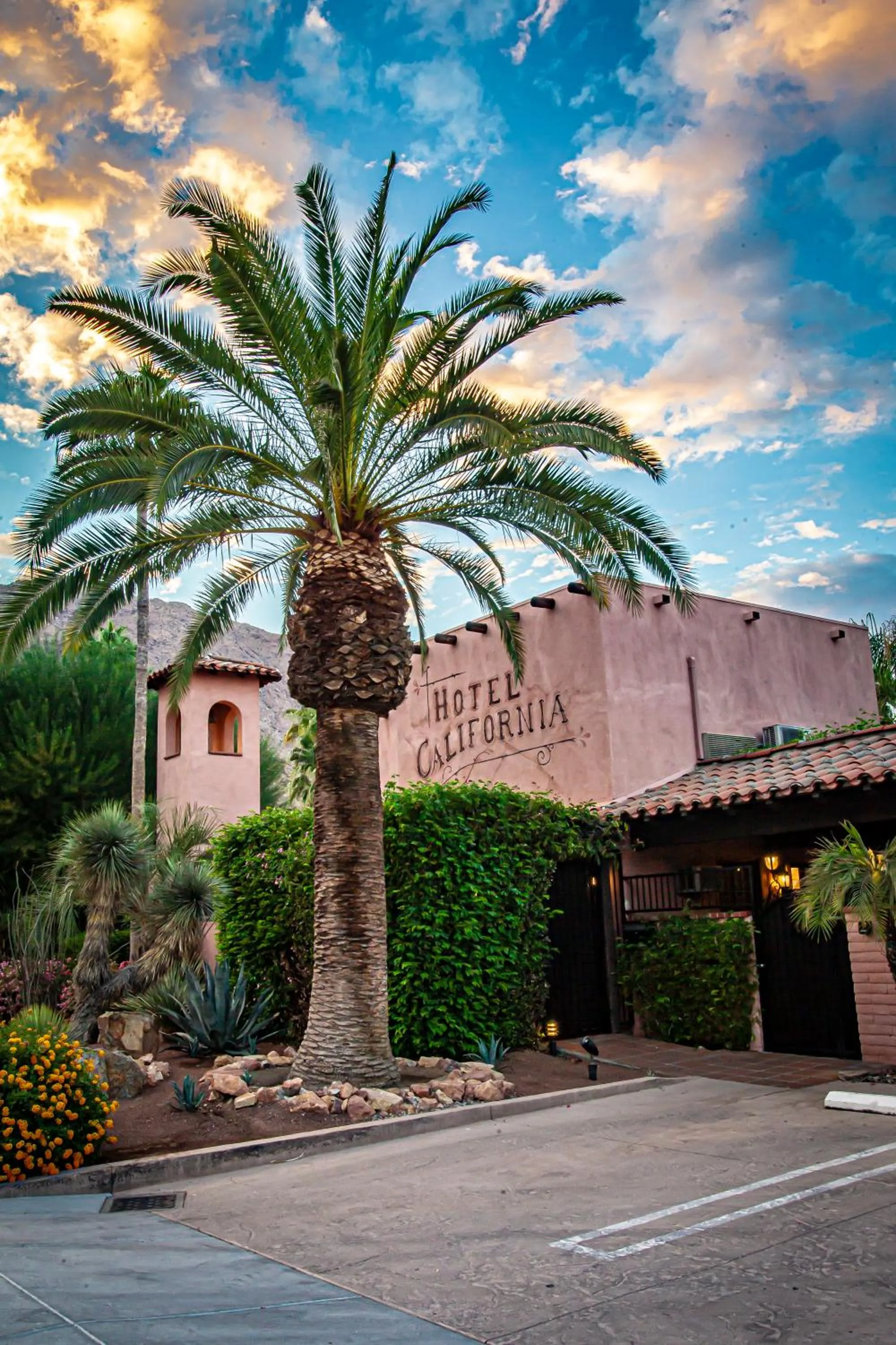 Property building in Hotel California