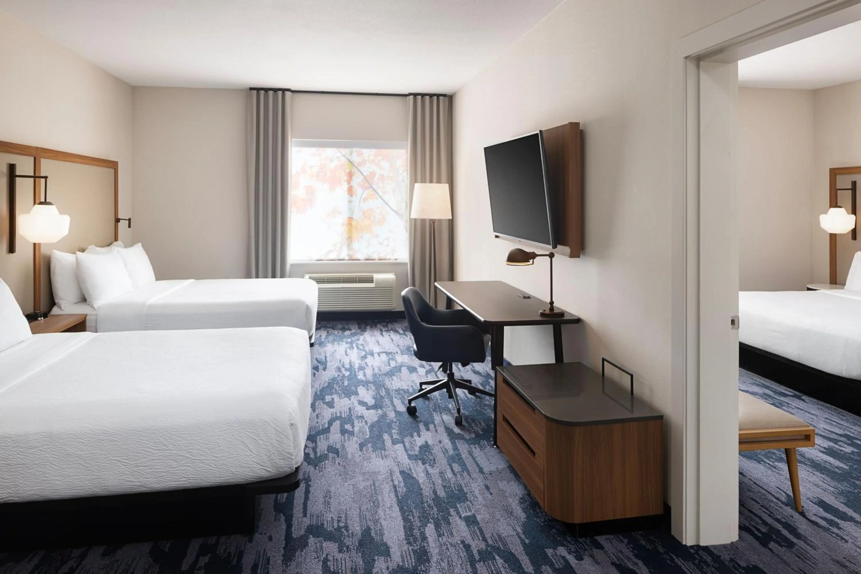 Bedroom, Bed in Fairfield Inn & Suites by Marriott West Kelowna