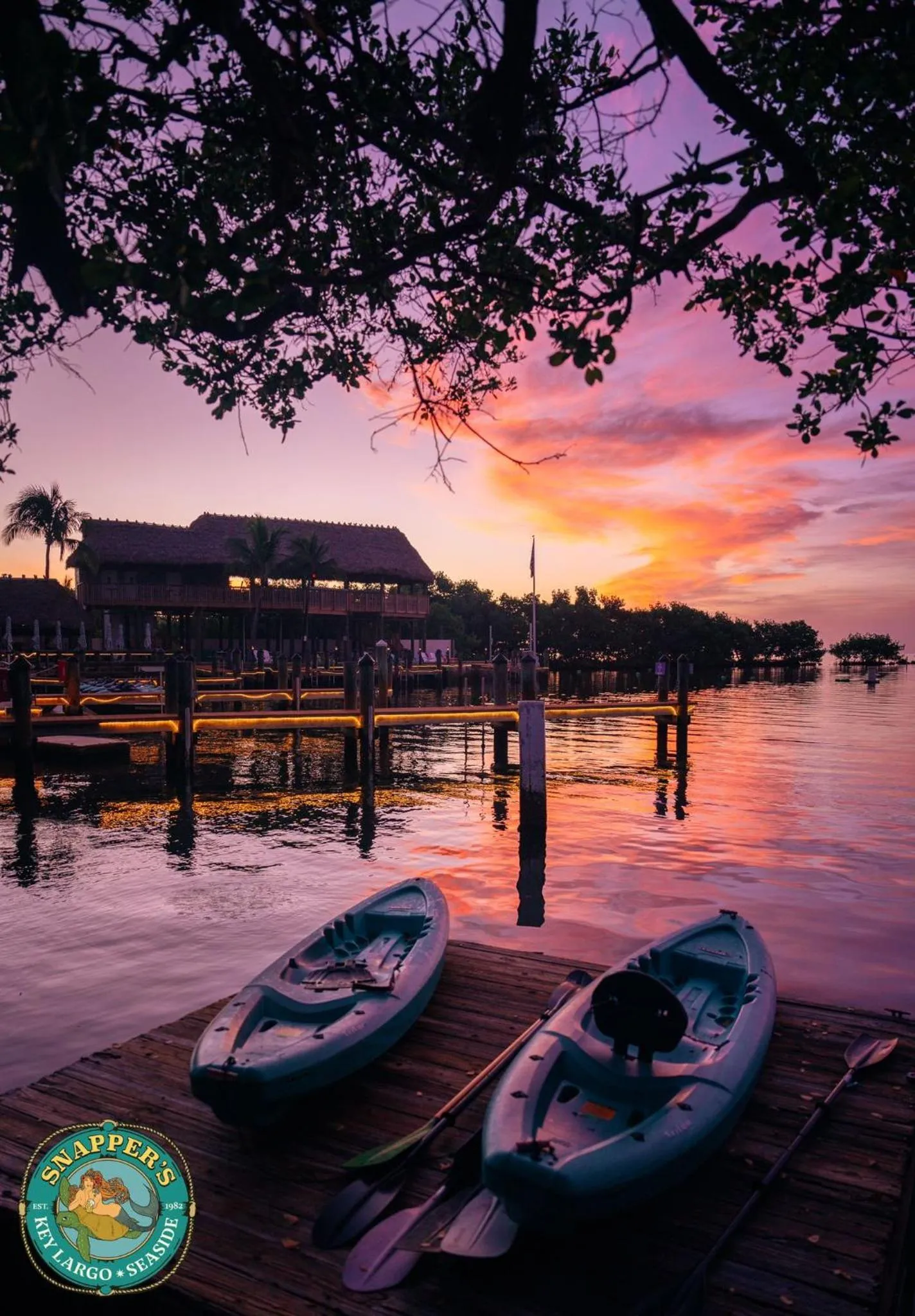 Natural landscape in Snappers Key Largo