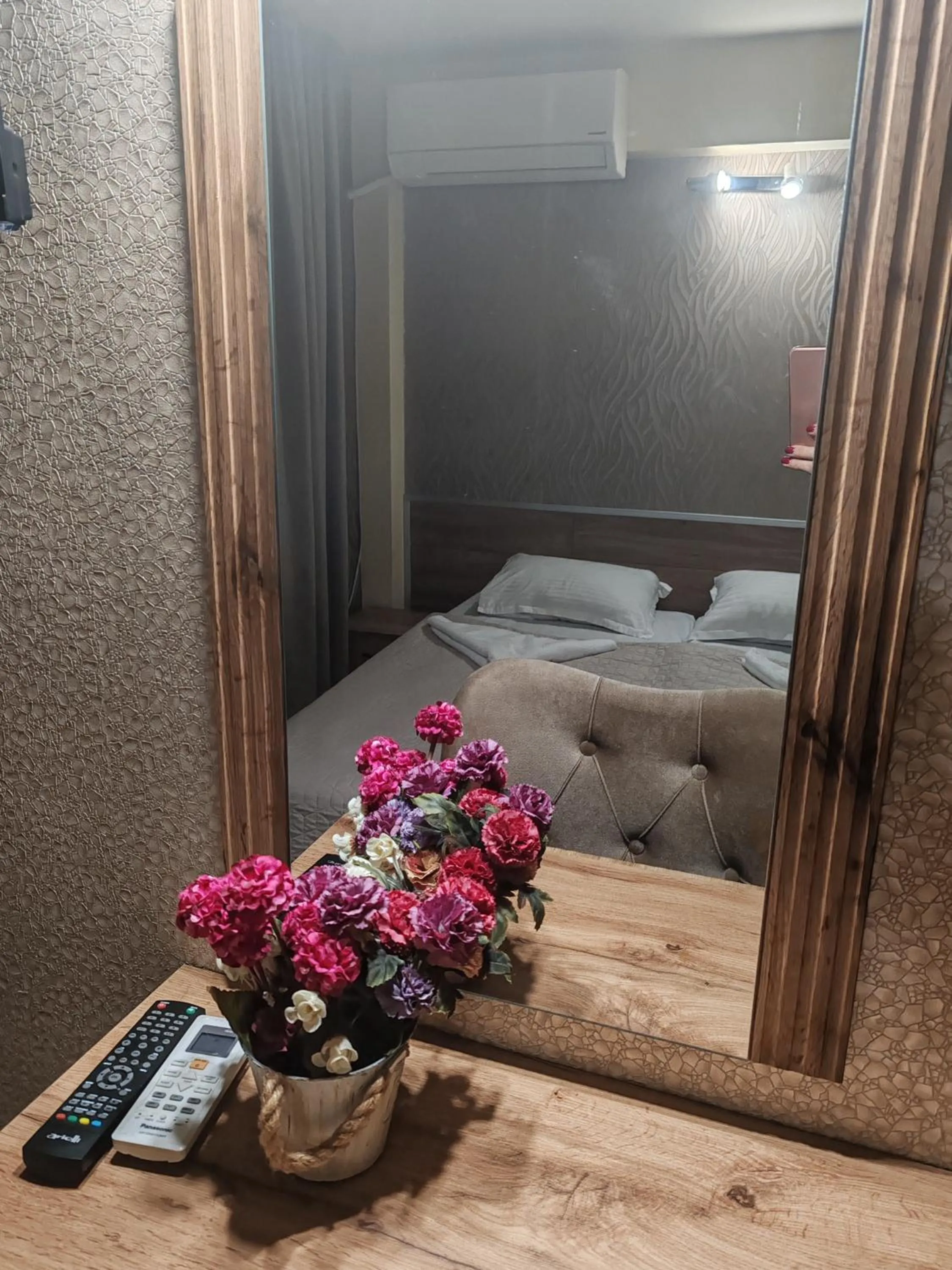 Bed in Family Hotel Kartala