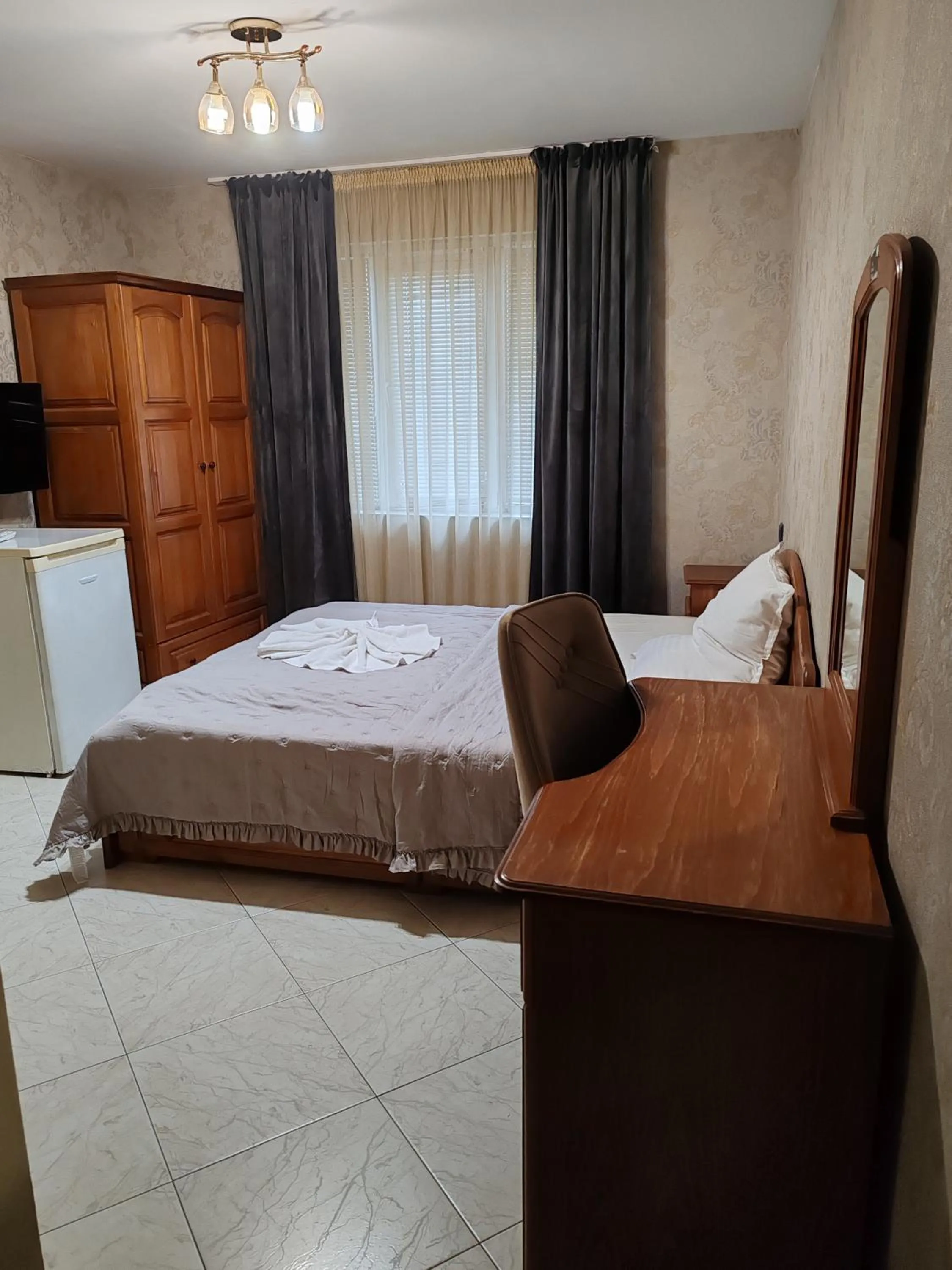 Bed in Family Hotel Kartala