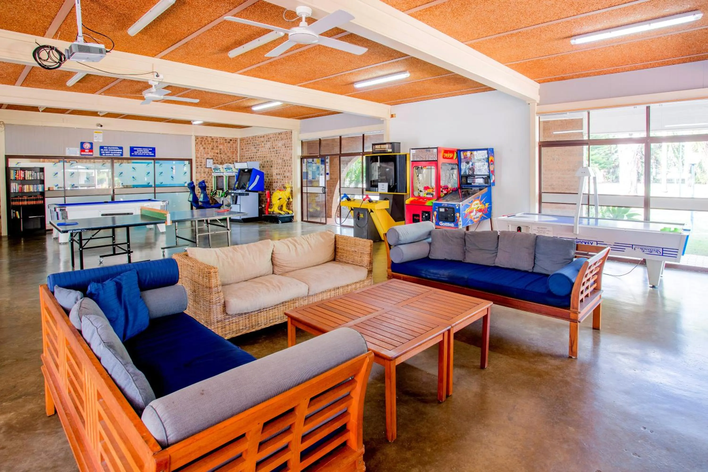 Game Room in Ingenia Holidays South West Rocks