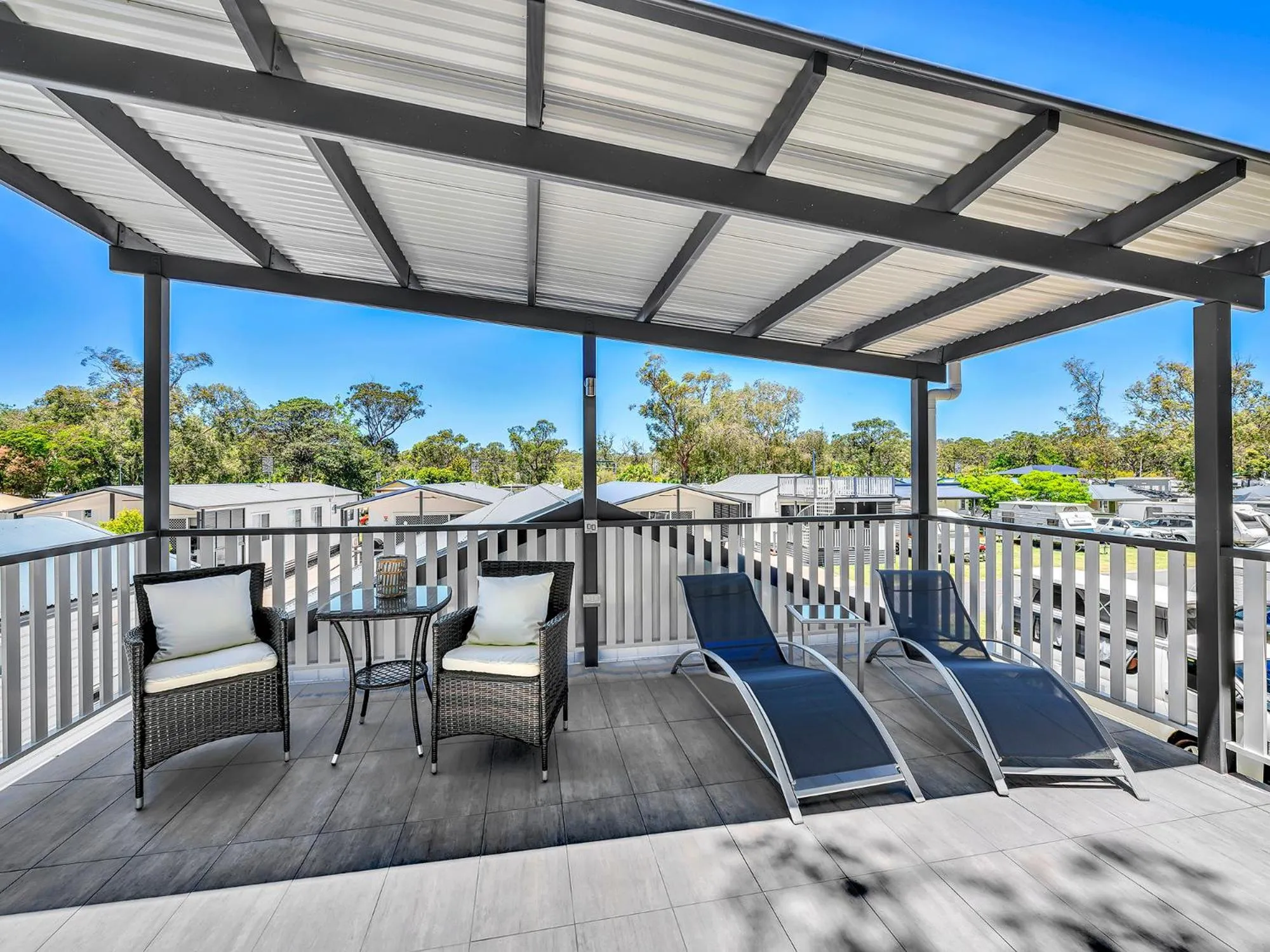 Balcony/Terrace in Ingenia Holidays South West Rocks