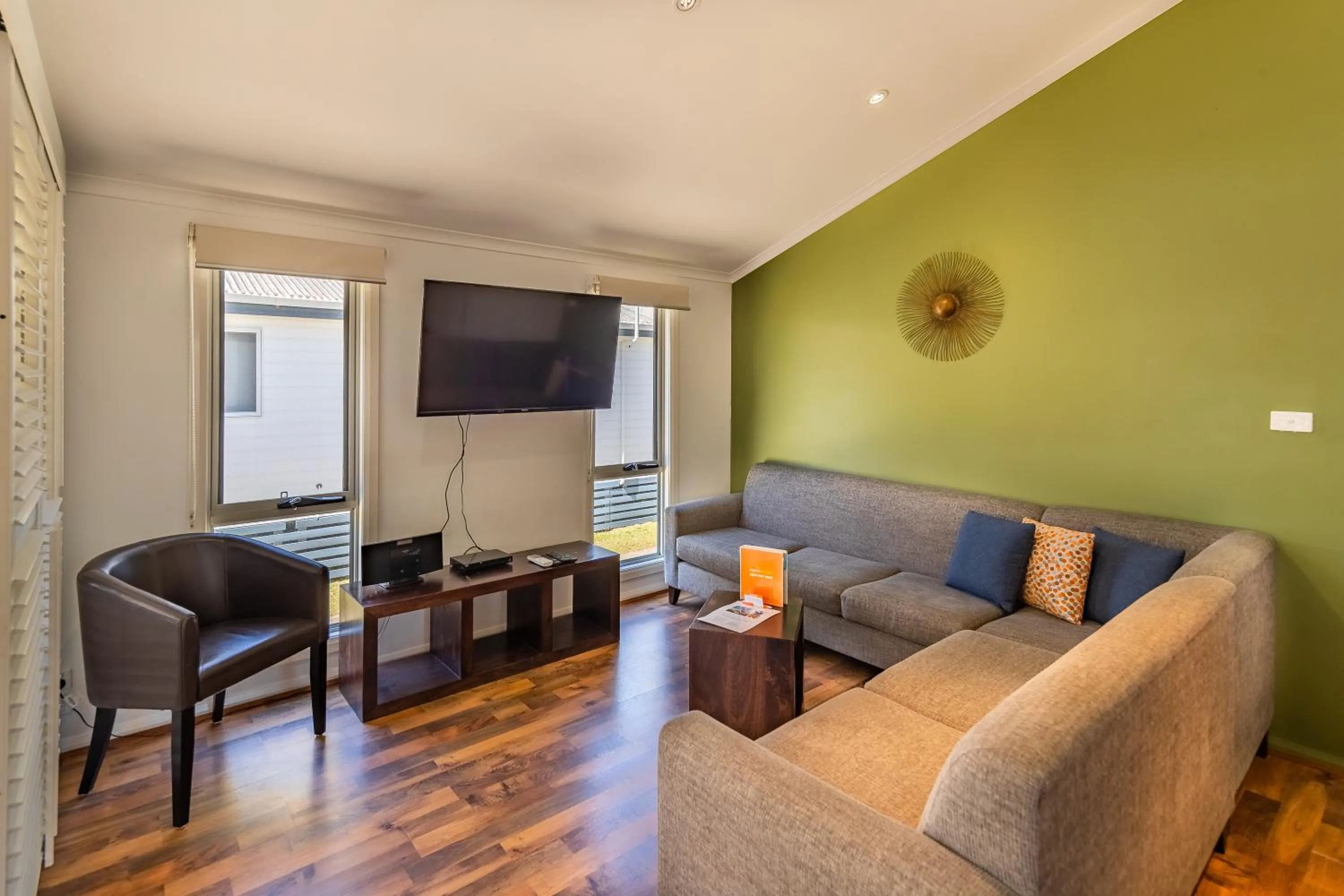 Living room in Ingenia Holidays South West Rocks