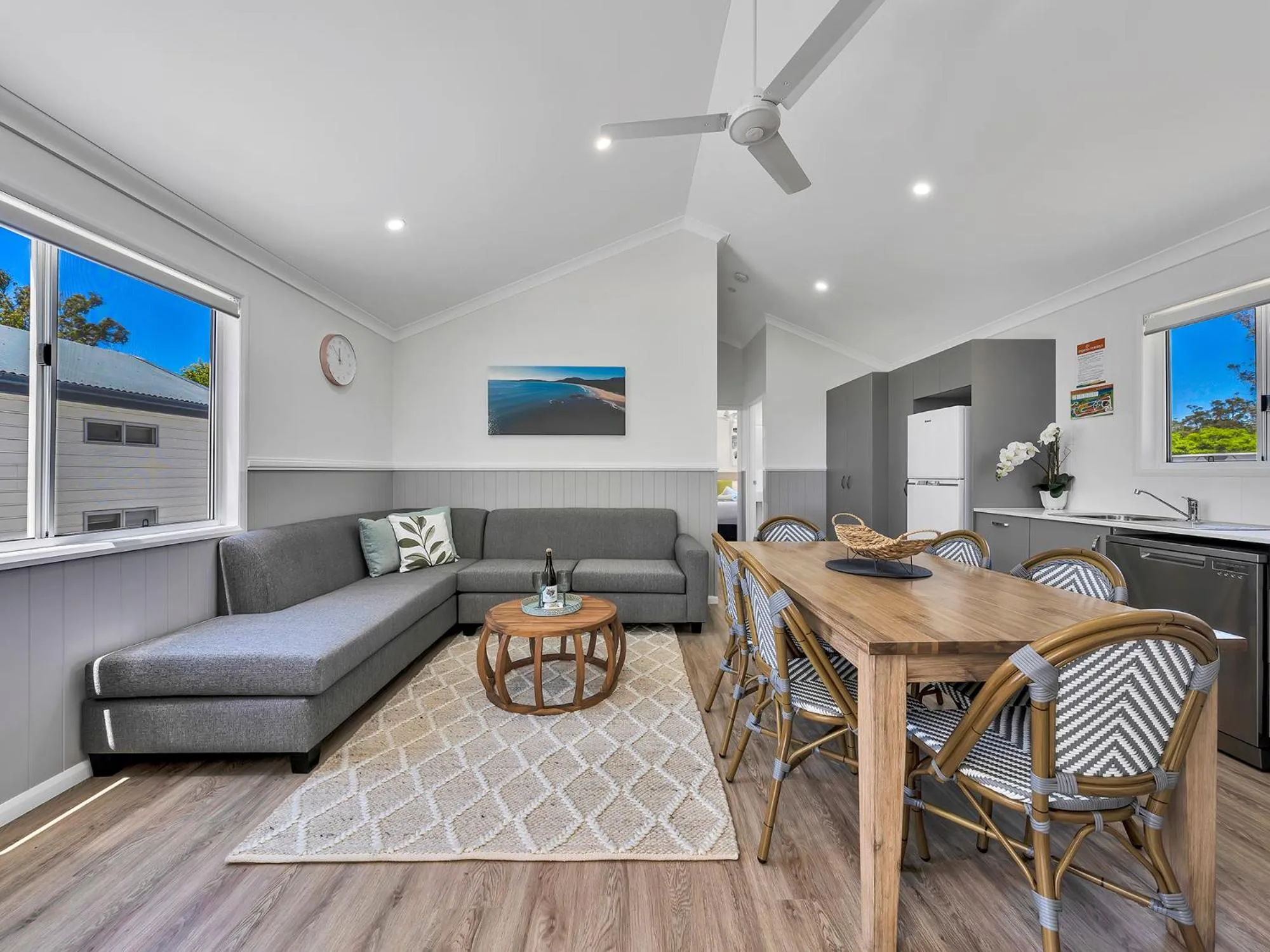 Living room in Ingenia Holidays South West Rocks