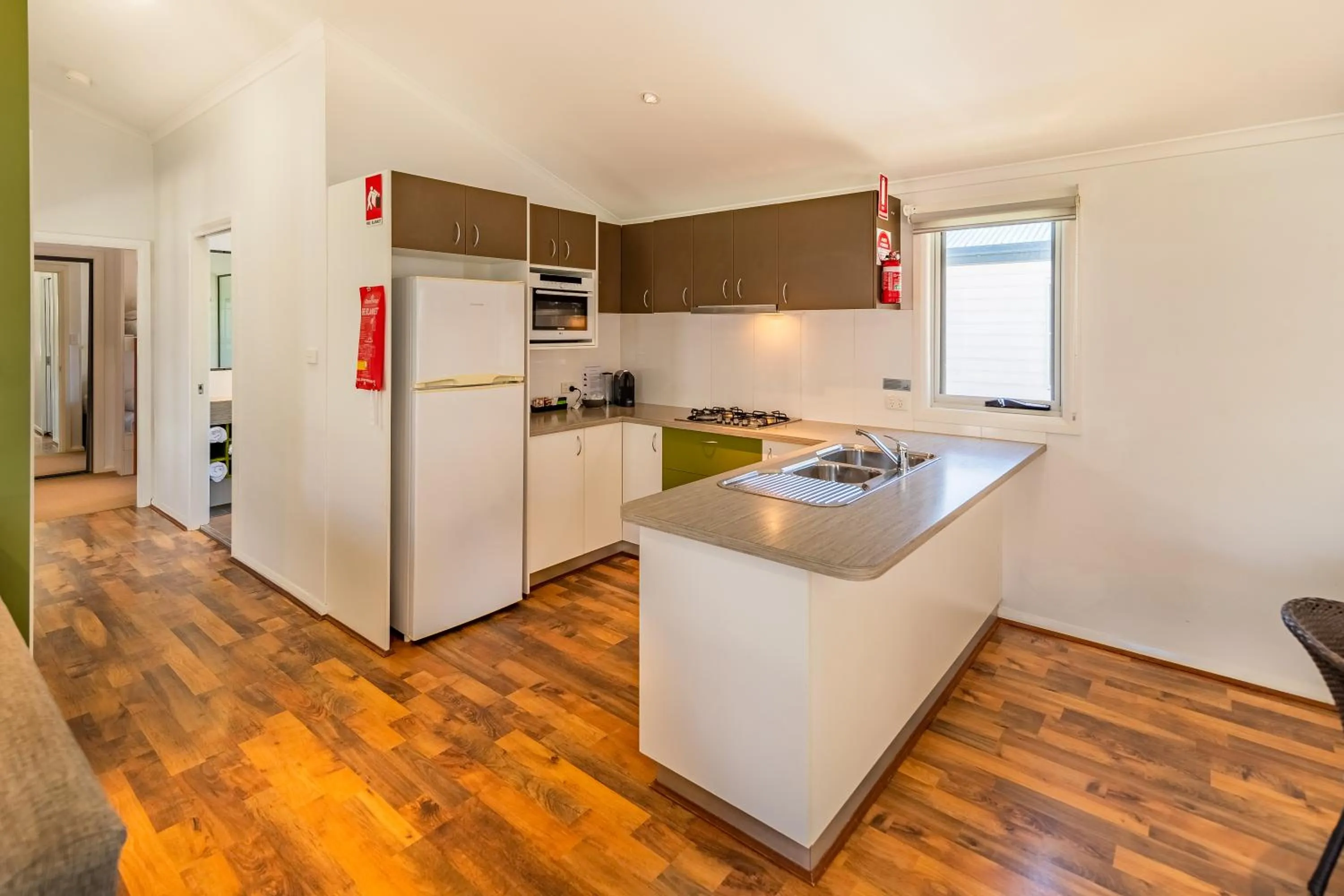 Kitchen or kitchenette in Ingenia Holidays South West Rocks