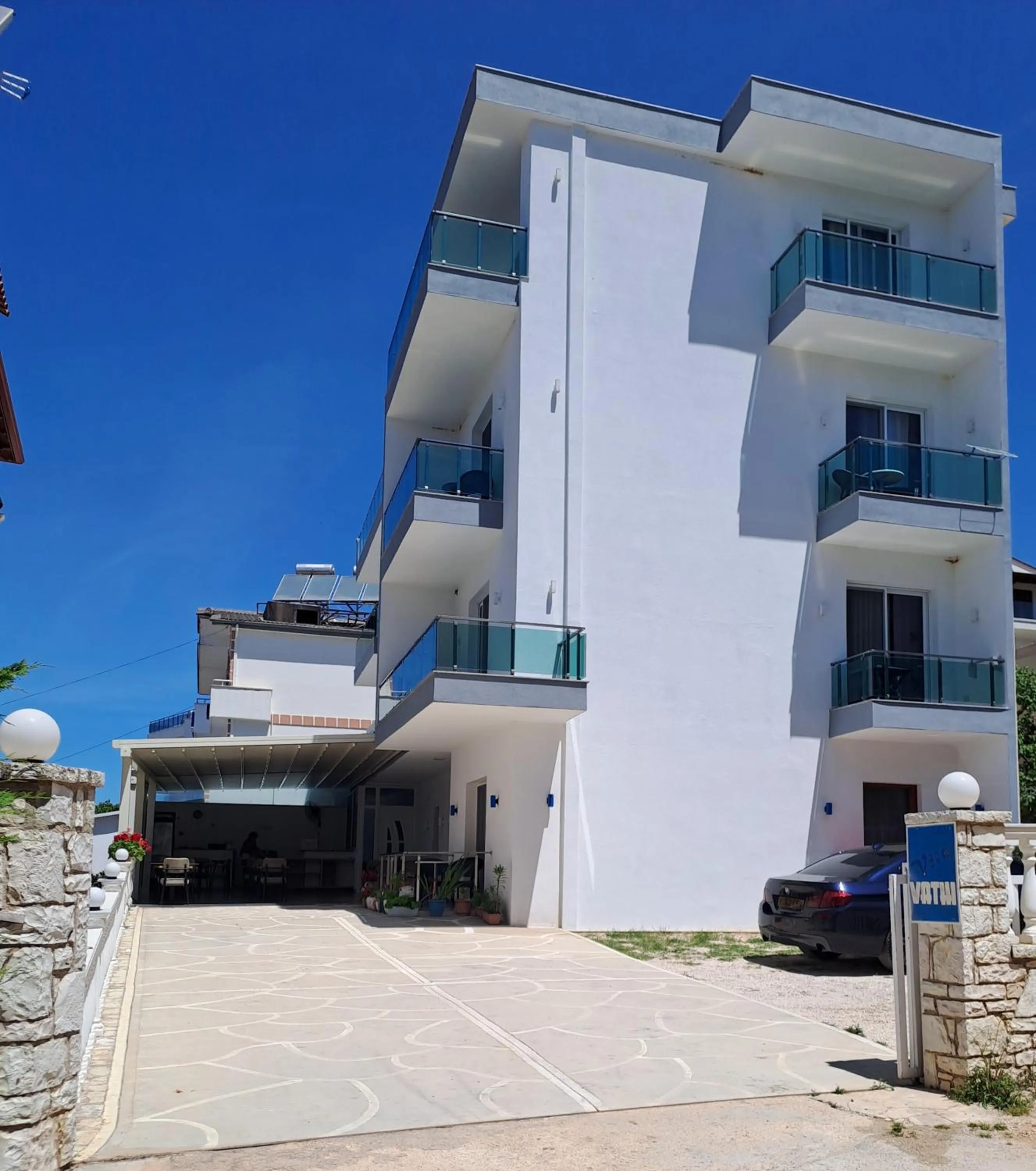 Property building in Hotel Vathi