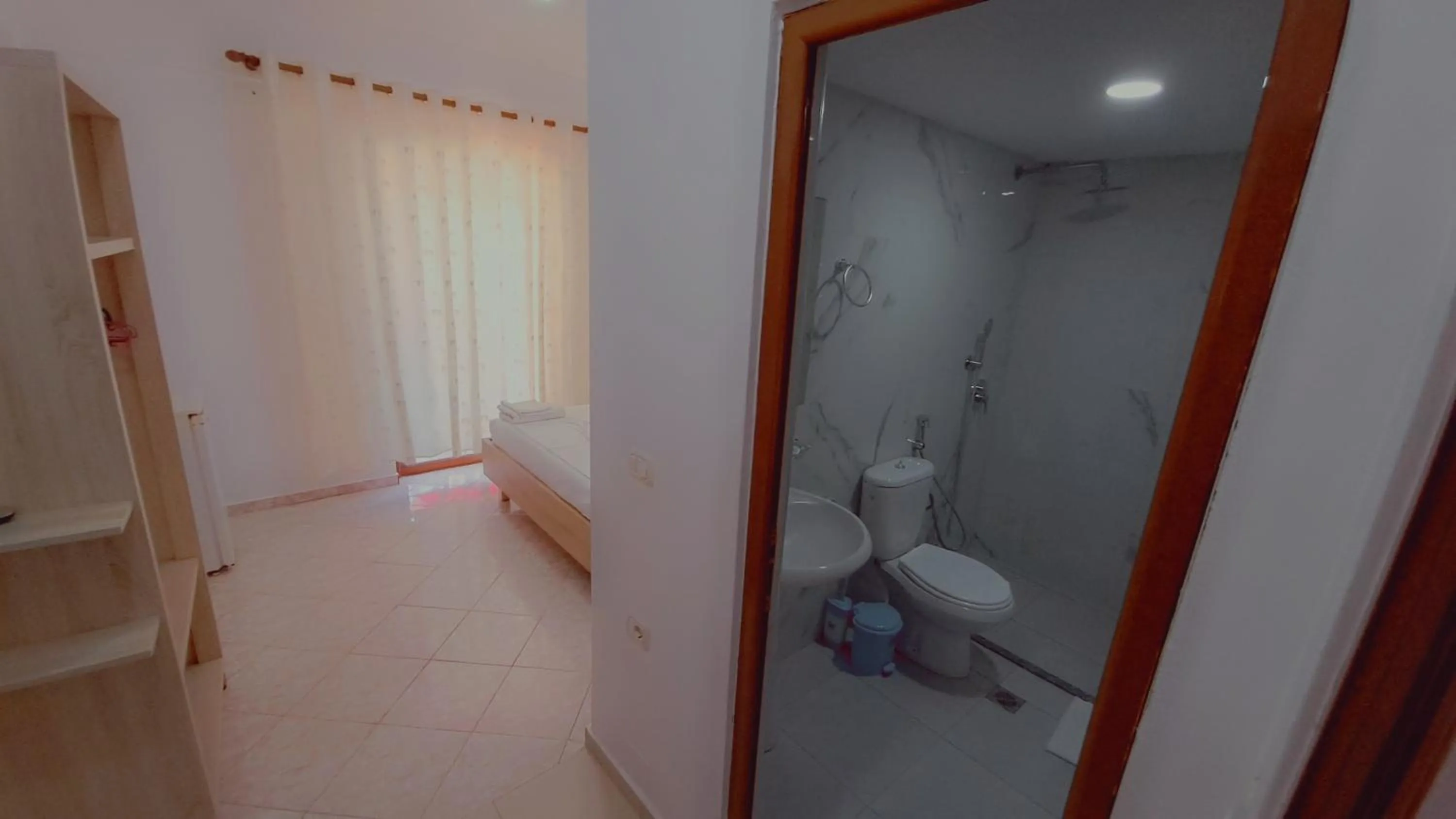 Bathroom in Hotel Vathi