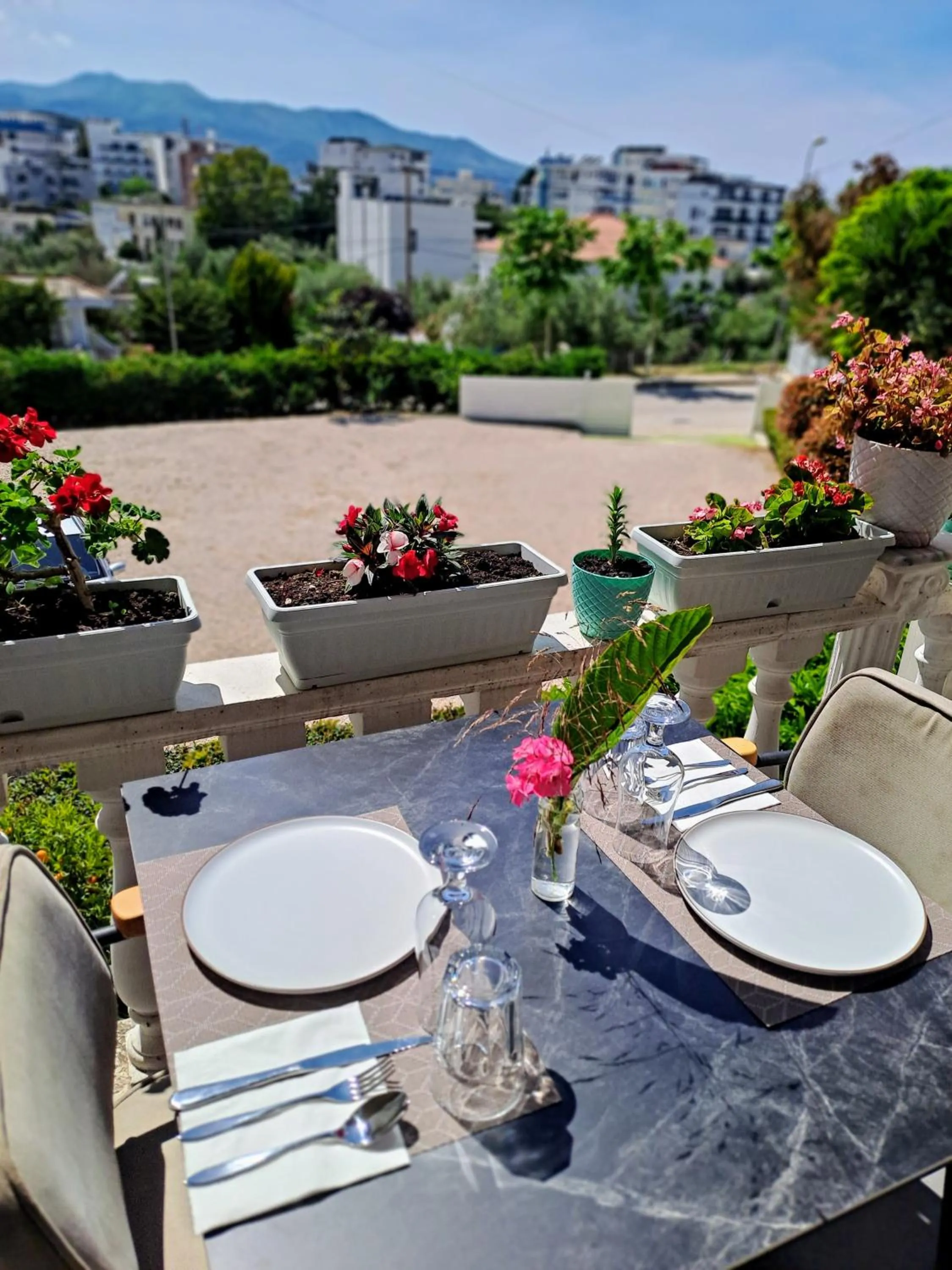 Breakfast in Hotel Vathi