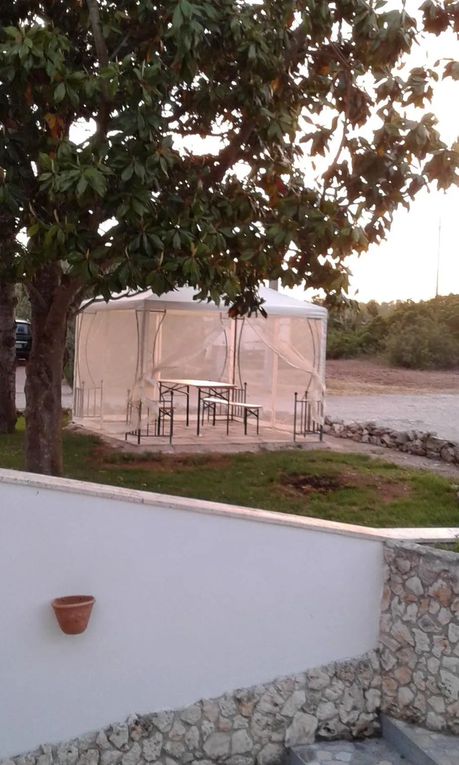 Garden view in La Macchia