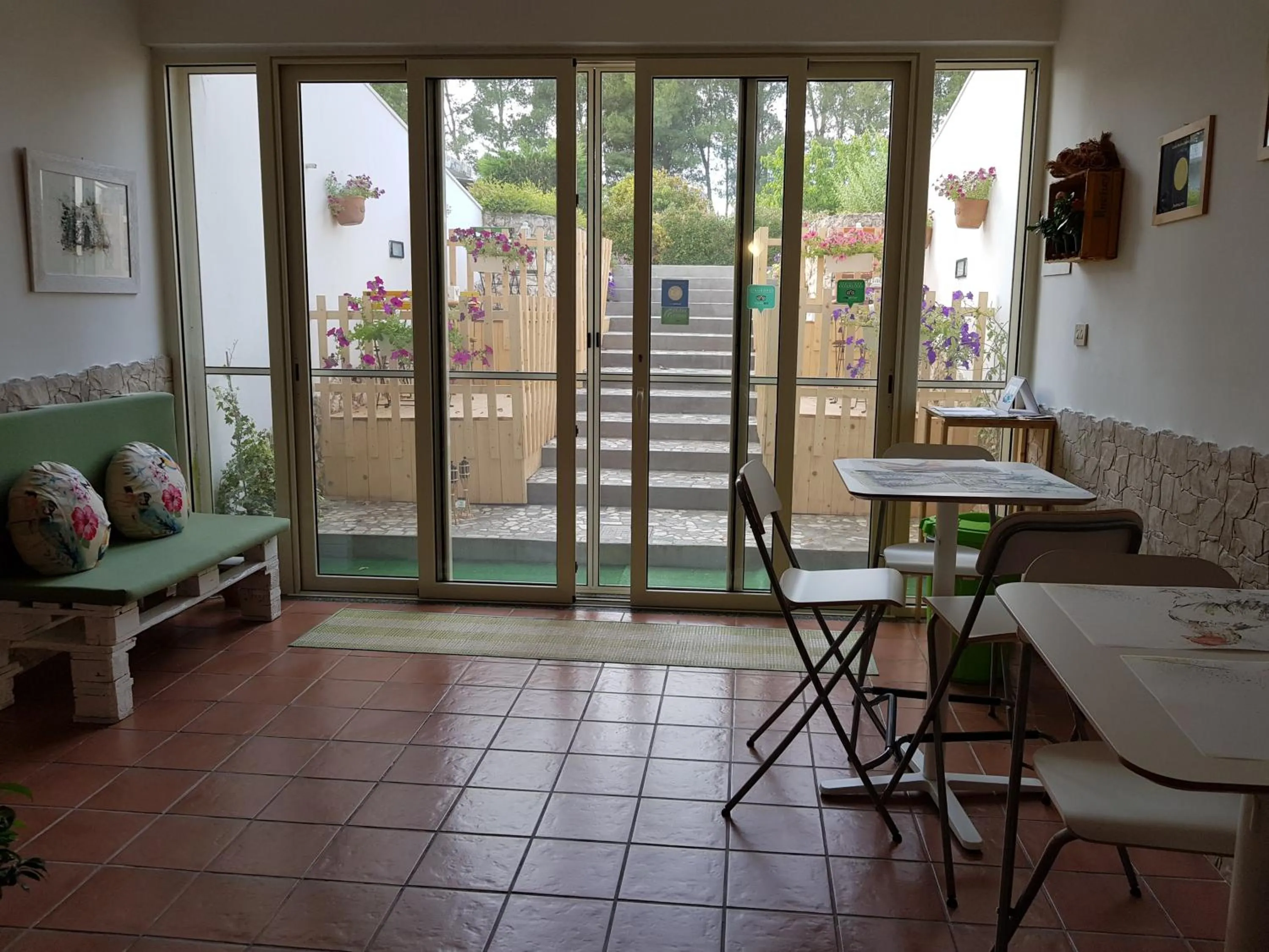 Lobby or reception in La Macchia