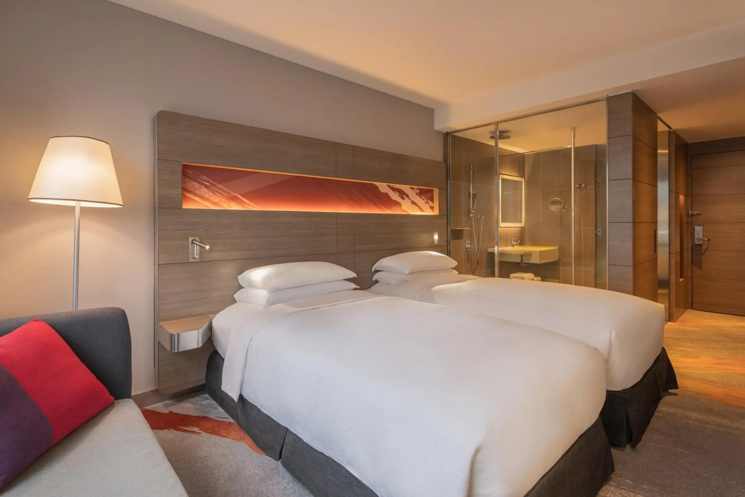 Bedroom, Bed in Hyatt Regency Taoyuan International Airport Bedroom, Bed in Hyatt Regency Taoyuan International Airport