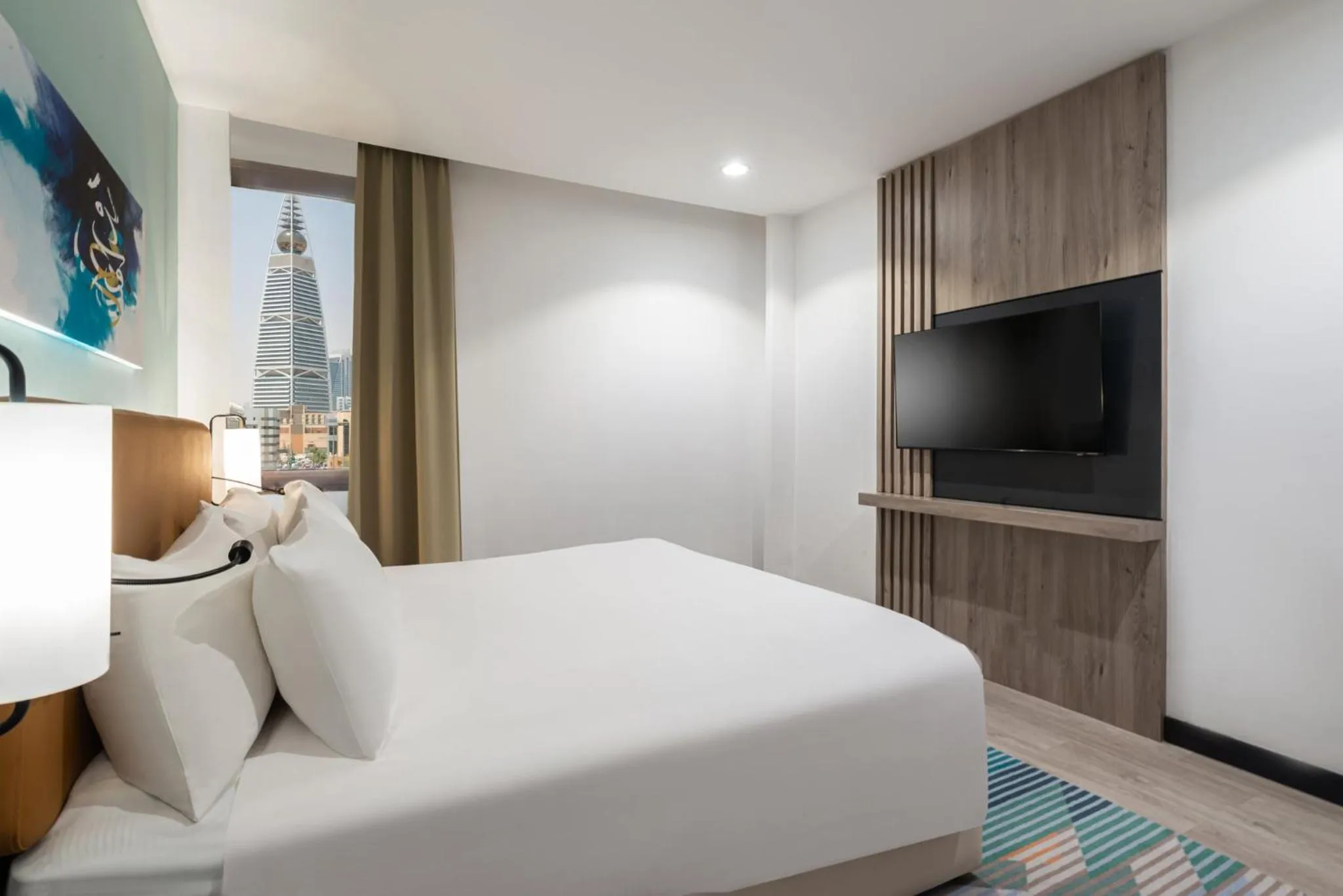 Photo of the whole room, Bed in Holiday Inn Riyadh Al Qasr by IHG