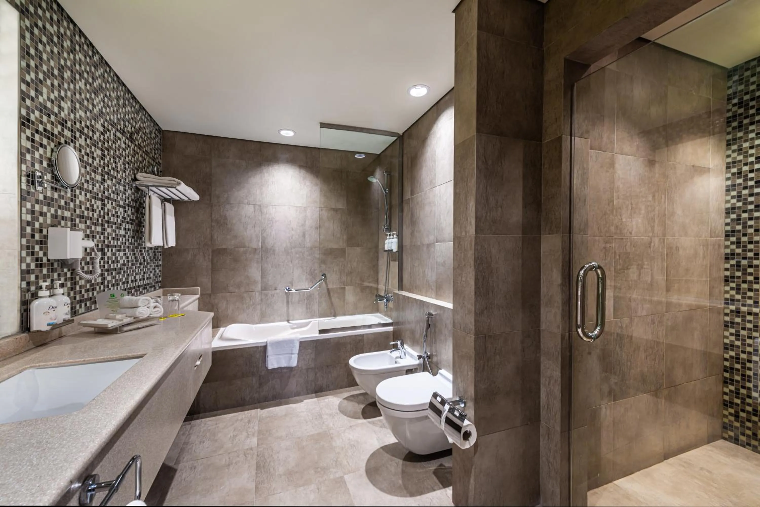 Shower in Holiday Inn Riyadh Al Qasr by IHG