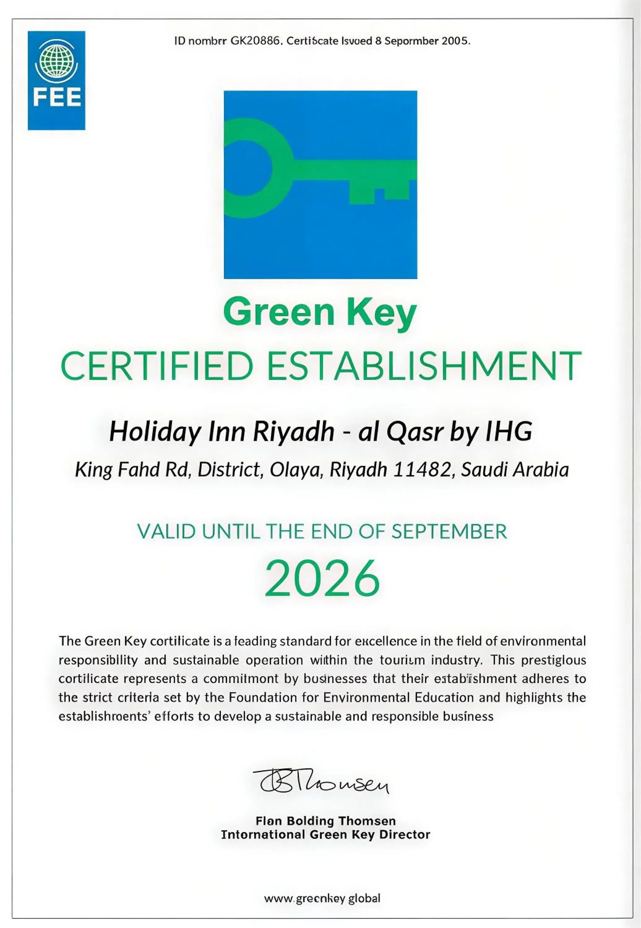 Property building in Holiday Inn Riyadh Al Qasr by IHG Property building in Holiday Inn Riyadh Al Qasr by IHG