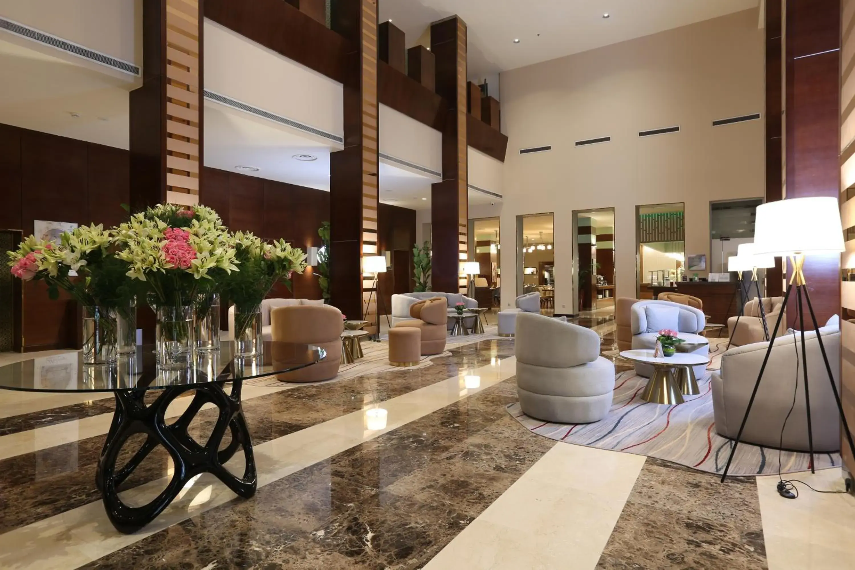 Lobby or reception in Holiday Inn Riyadh Al Qasr by IHG Lobby or reception in Holiday Inn Riyadh Al Qasr by IHG
