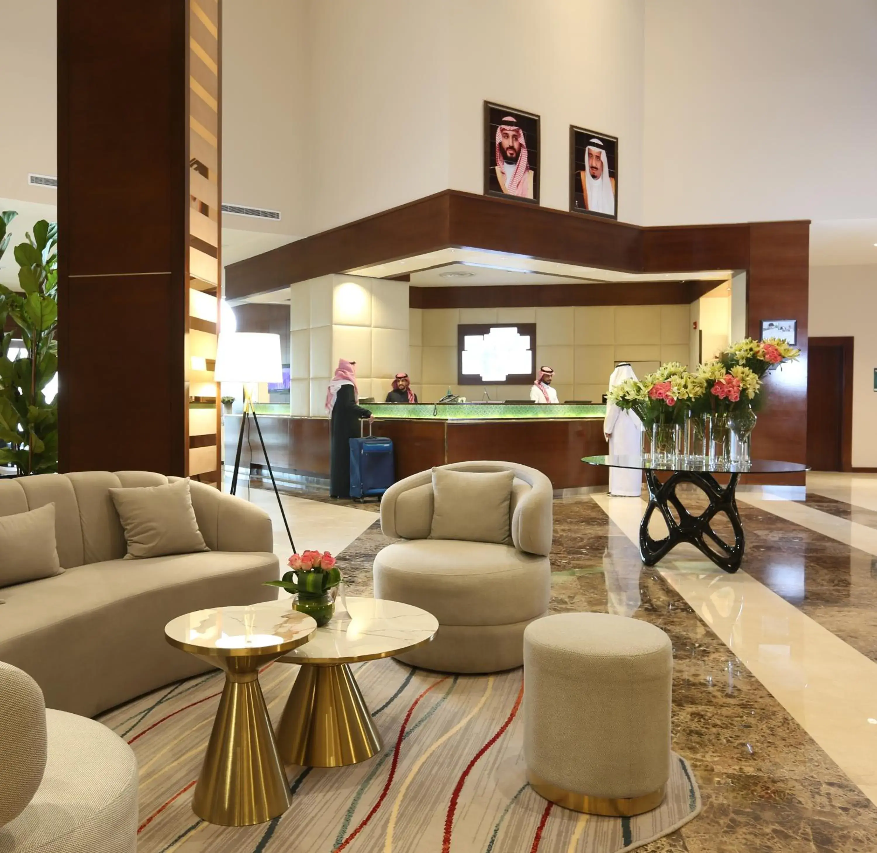Lobby or reception in Holiday Inn Riyadh Al Qasr by IHG Lobby or reception in Holiday Inn Riyadh Al Qasr by IHG