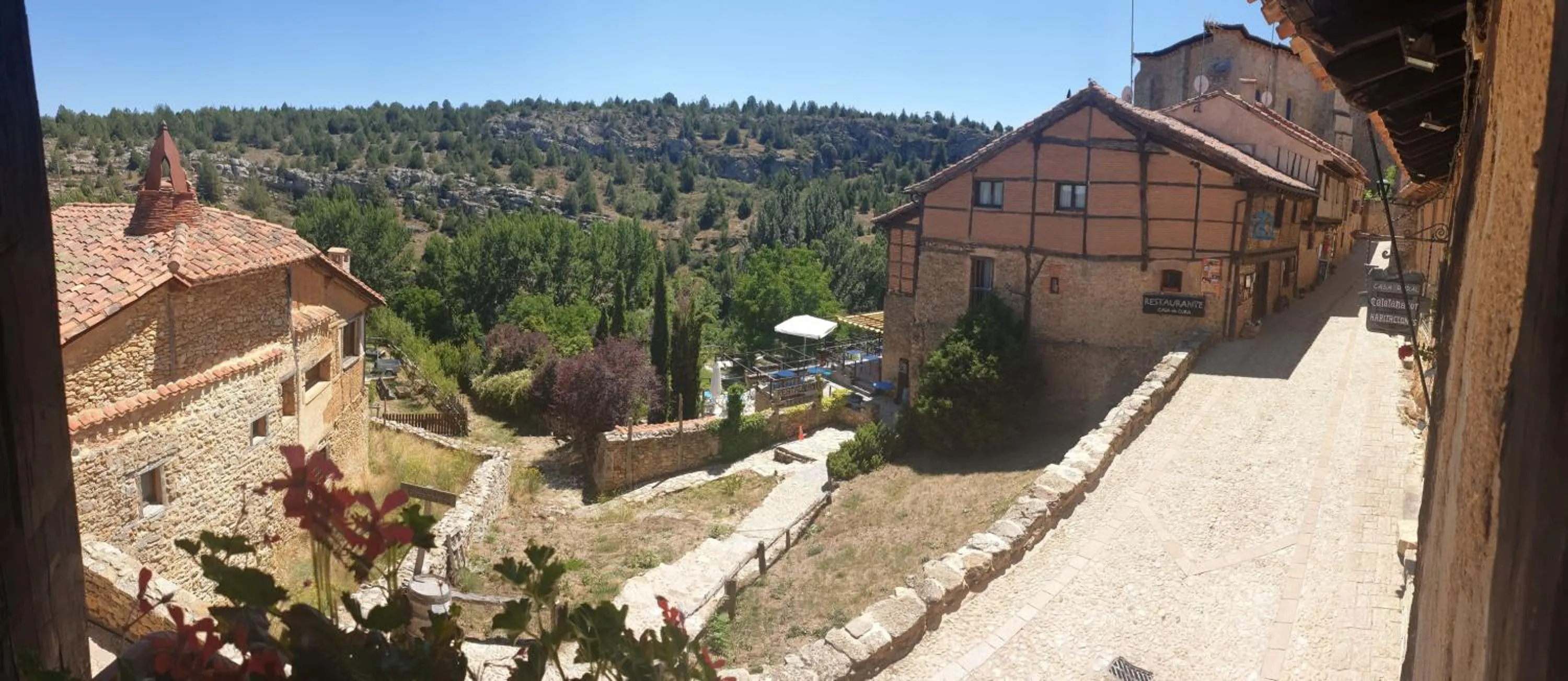 Quiet street view in Hotel Rural Calatañazor