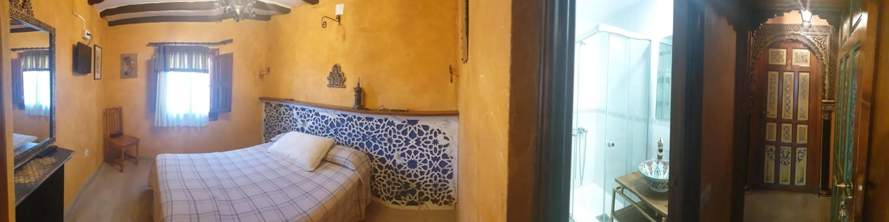 Bed in Hotel Rural Calatañazor