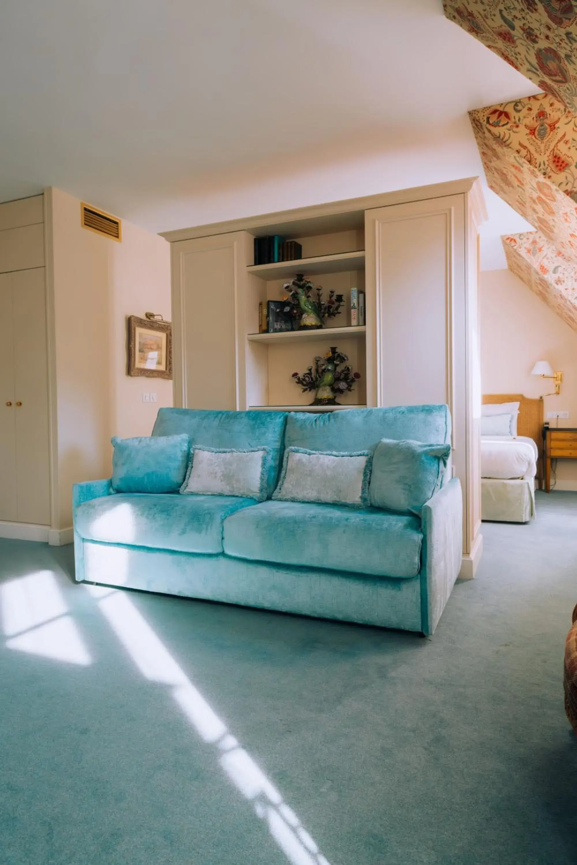 Living room in Le Relais Madeleine Living room in Le Relais Madeleine