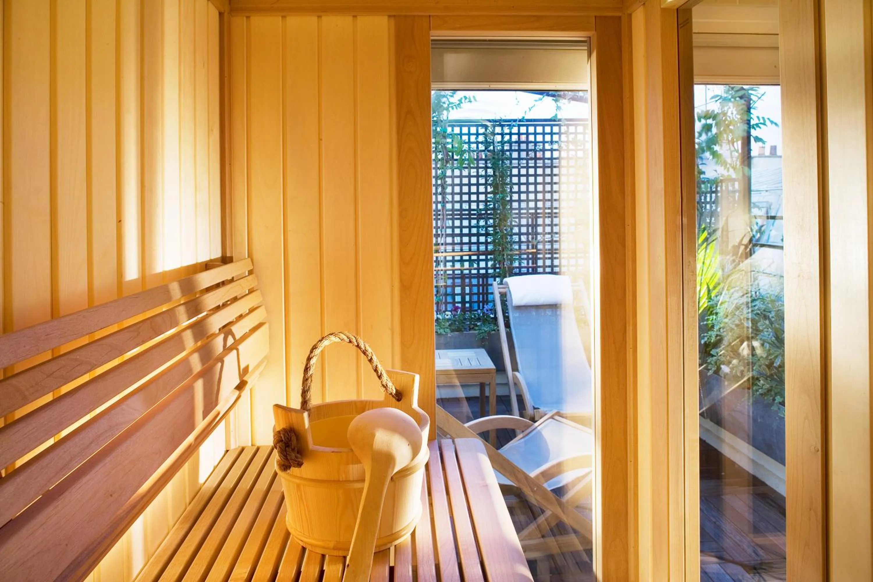 Sauna in Le Relais Madeleine