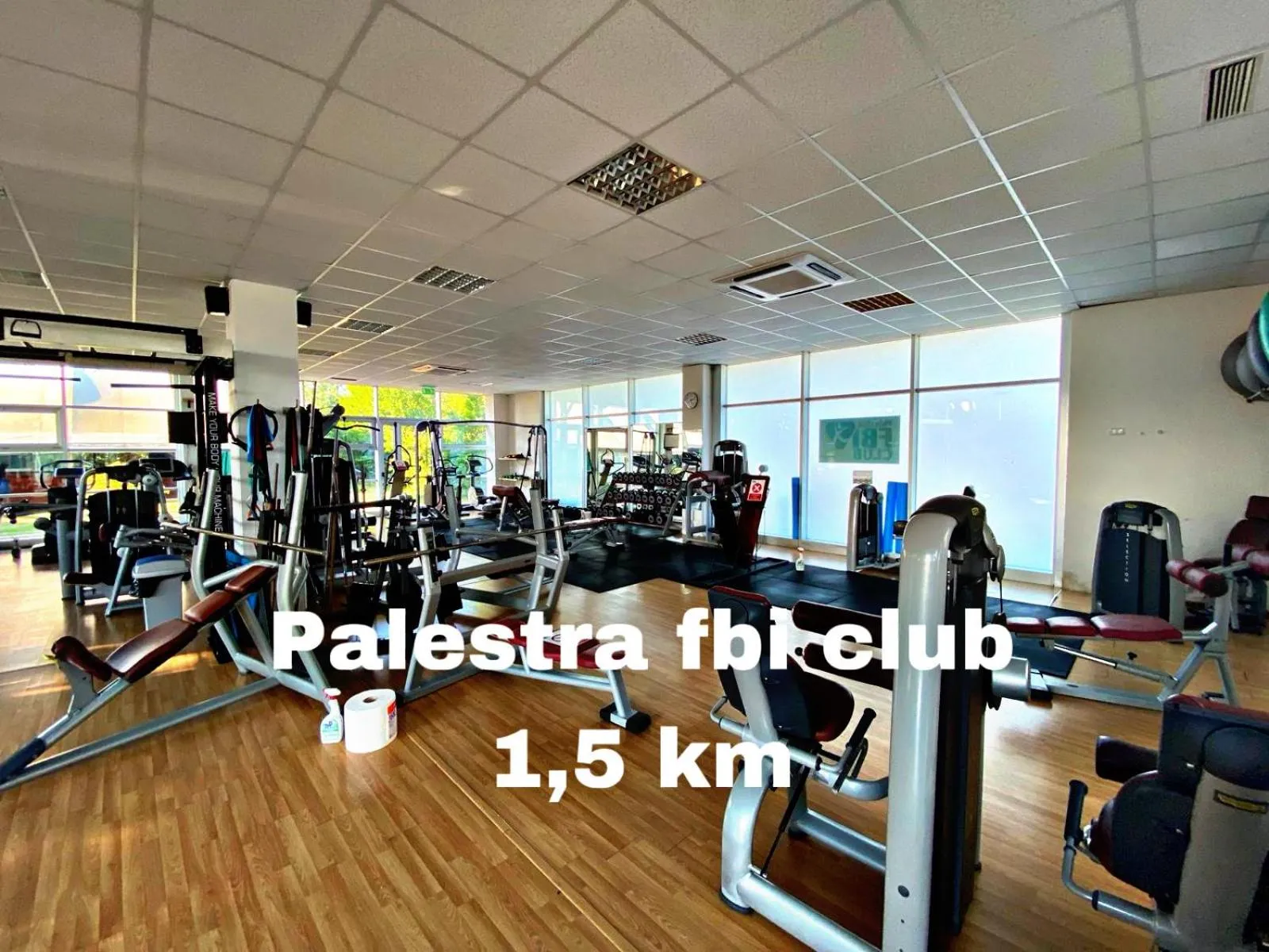 Fitness centre/facilities in Hotel Adria